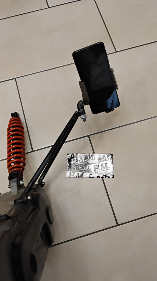 Aerox MBK Minarelli Handyhalterung Wheelie Video Handyhalter