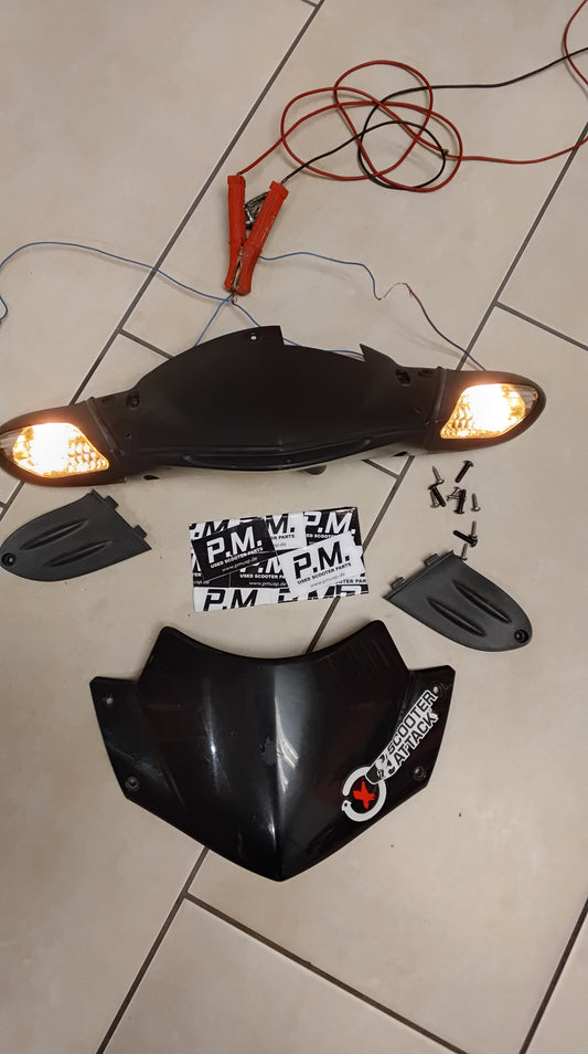 Aprilia sr 50 Factory Lenkradverkleidung komplett Blinker vorne links rechts Lenkradverkleidung außen