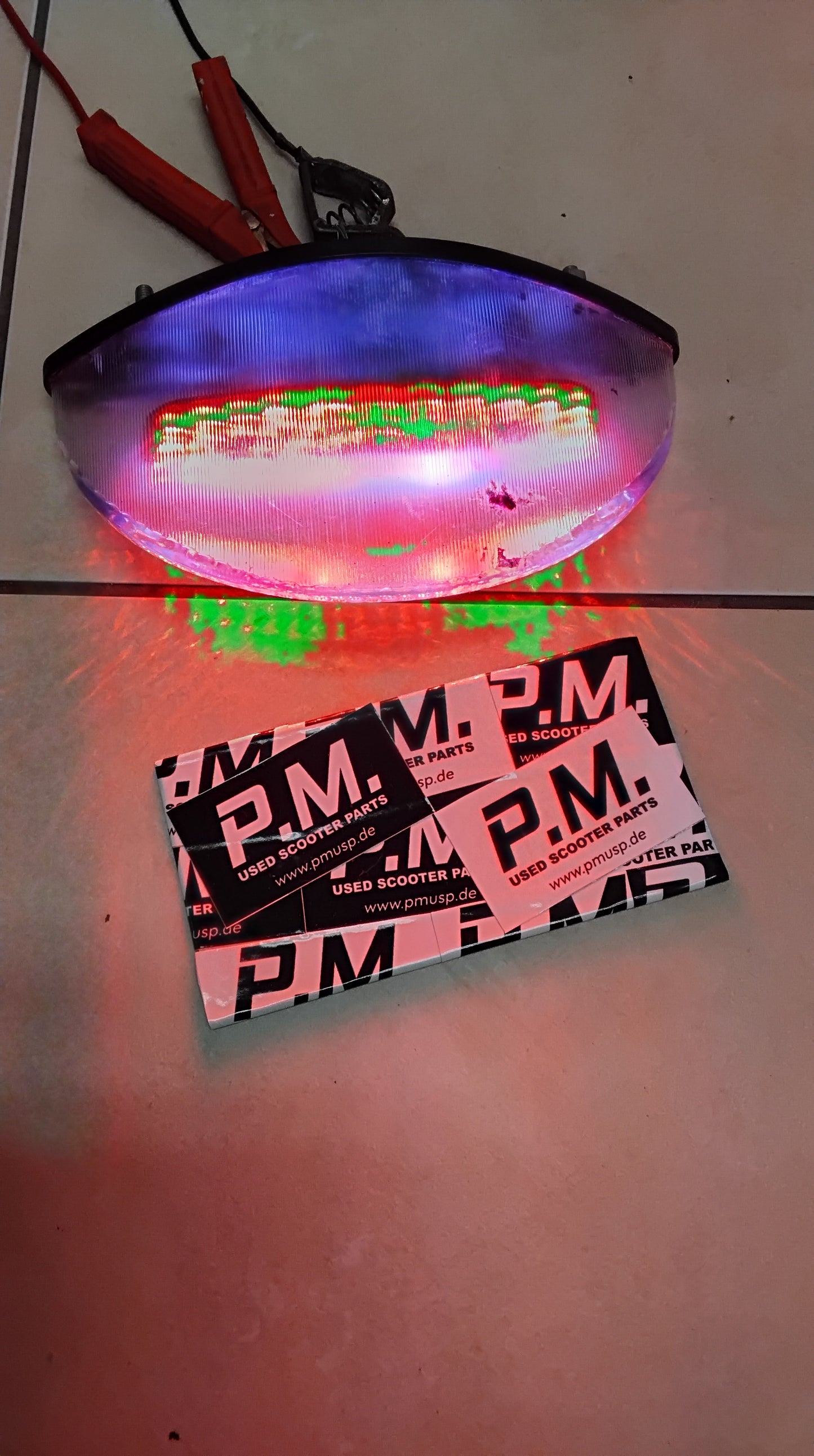 Yamaha Aerox MBK Nitro Rücklicht Tuning durchsichtlich LED