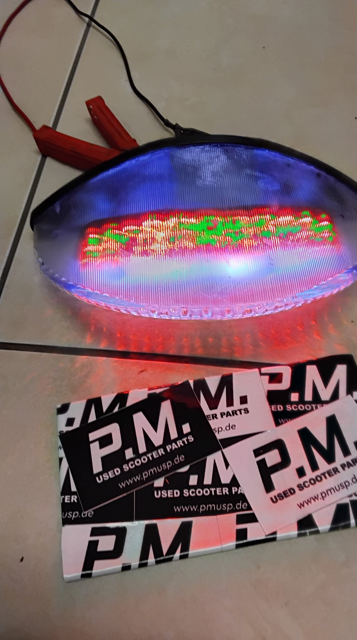 Yamaha Aerox MBK Nitro Rücklicht Tuning durchsichtlich LED