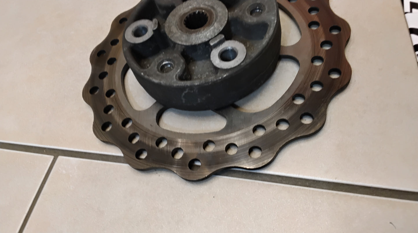 Aerox MBK Nitro Minarelli liegen Bremsscheibe Polini Oversized 202mm Radnabe Tuning