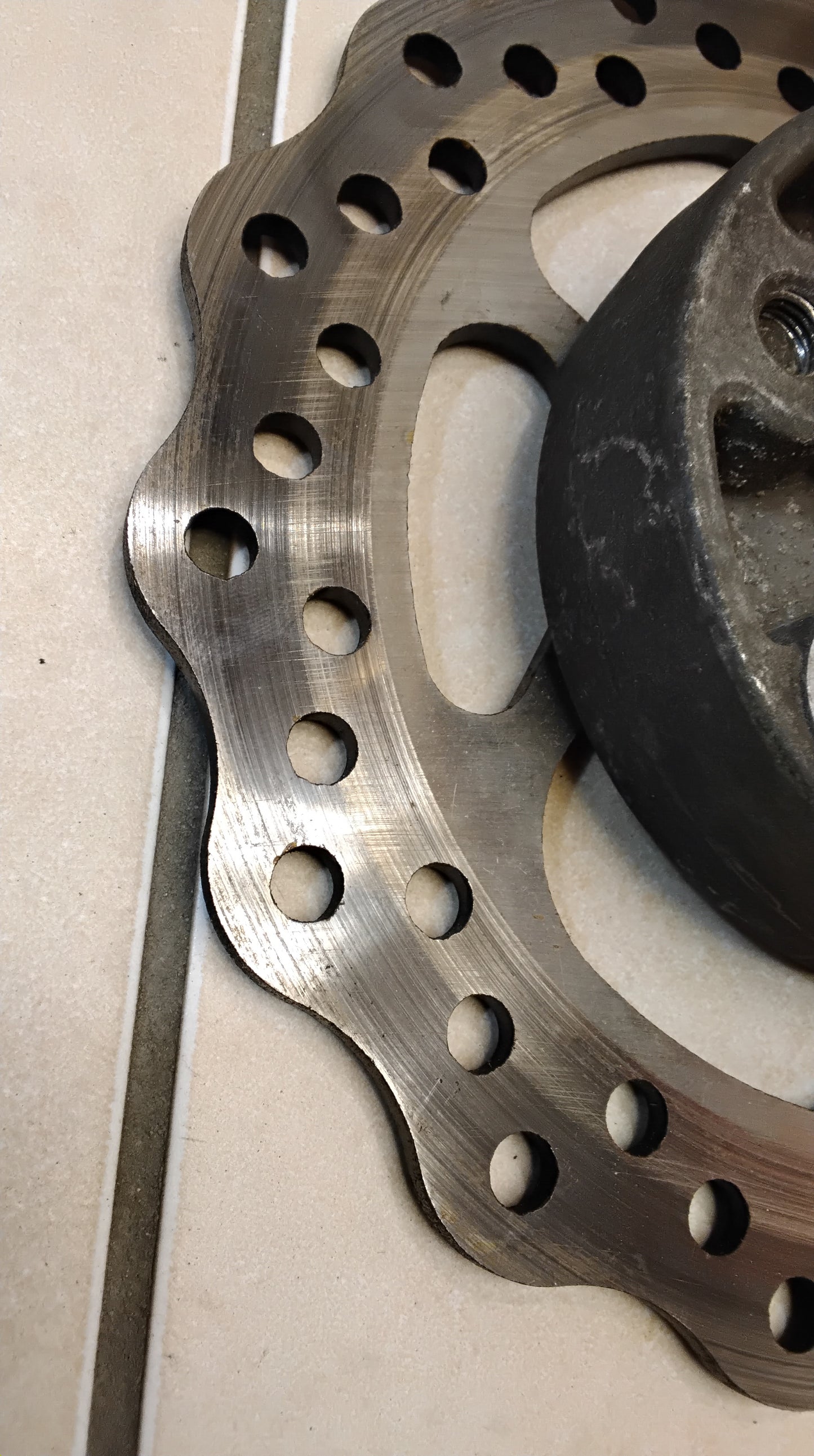 Aerox MBK Nitro Minarelli liegen Bremsscheibe Polini Oversized 202mm Radnabe Tuning