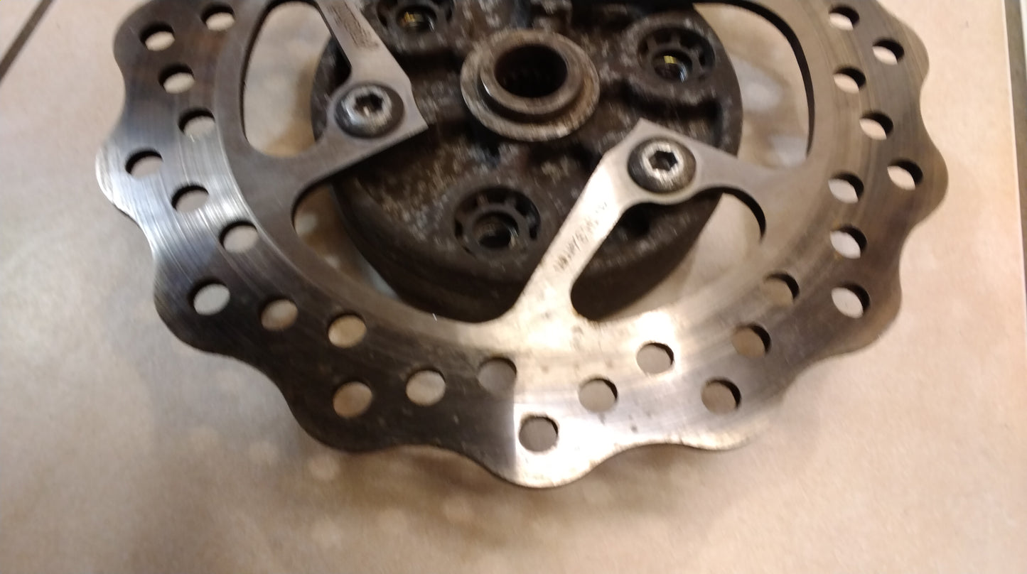 Aerox MBK Nitro Minarelli liegen Bremsscheibe Polini Oversized 202mm Radnabe Tuning