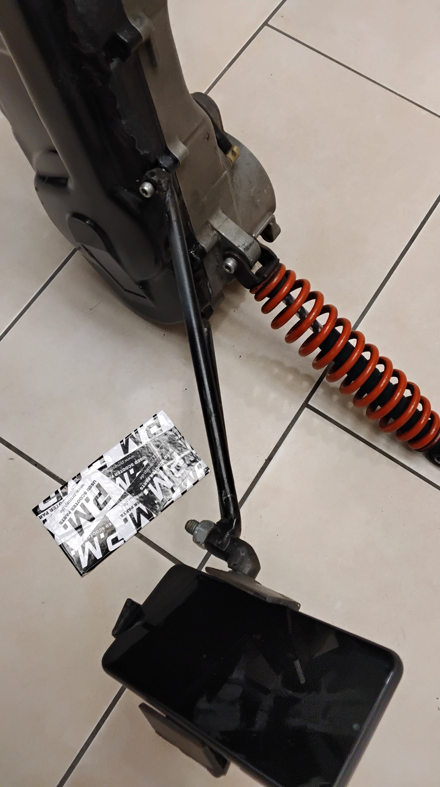 Aerox MBK Minarelli Handyhalterung Wheelie Video Handyhalter