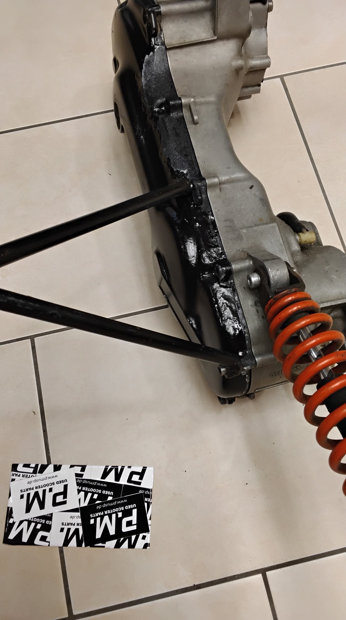 Aerox MBK Minarelli Handyhalterung Wheelie Video Handyhalter
