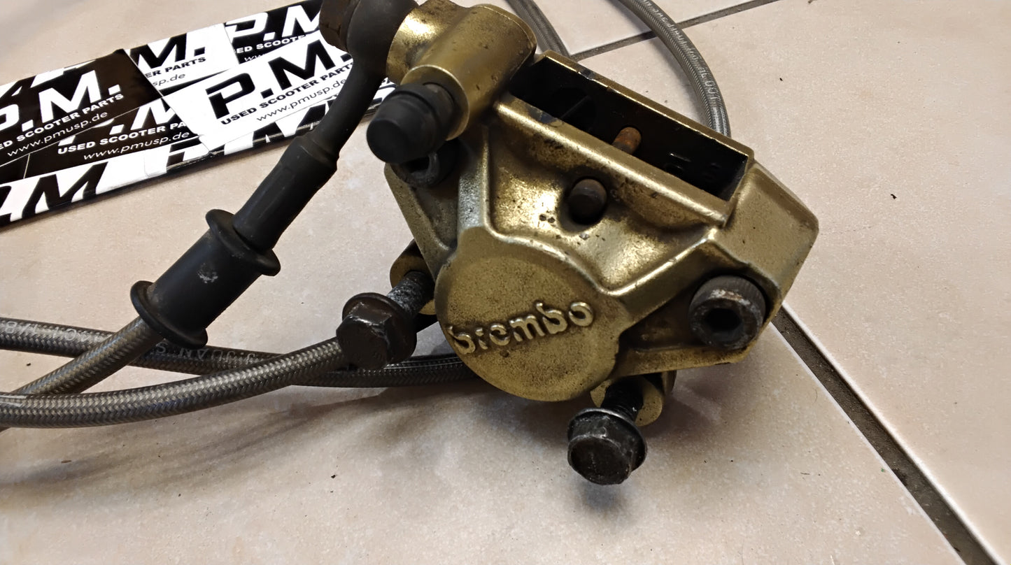 Brembo Bremse hinten Bremssattel Bremsleitung Aerox MBK Nitro