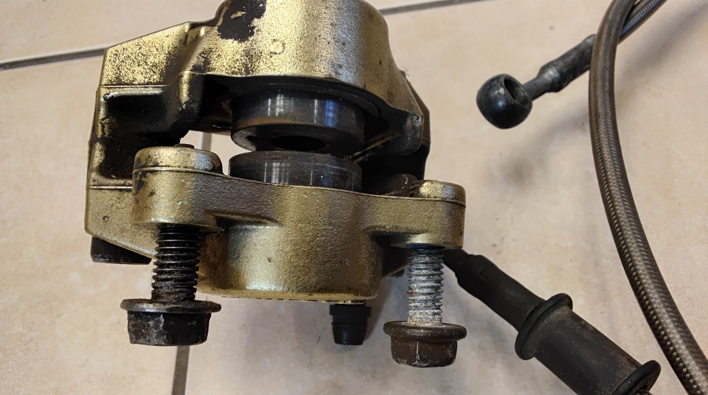 Brembo Bremse hinten Bremssattel Bremsleitung Aerox MBK Nitro