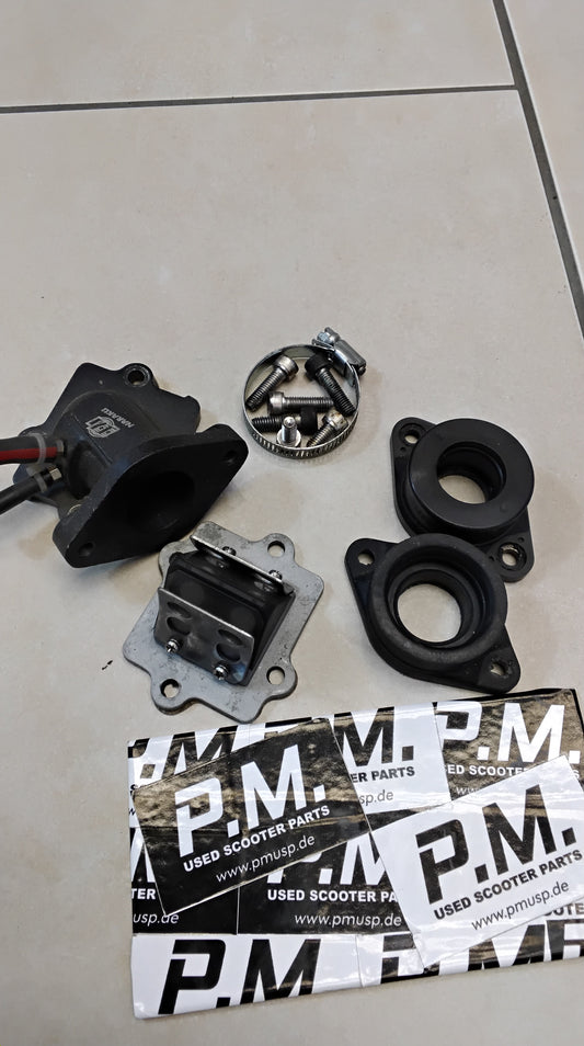 Ansaugstützen membranenblock offen Tuning Minarelli Aerox MK1 Naraku