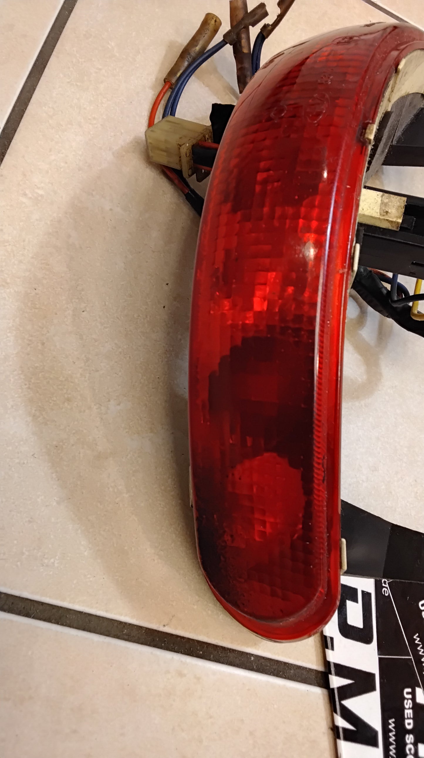 Benelli 491 Rücklicht Original mit Kabel