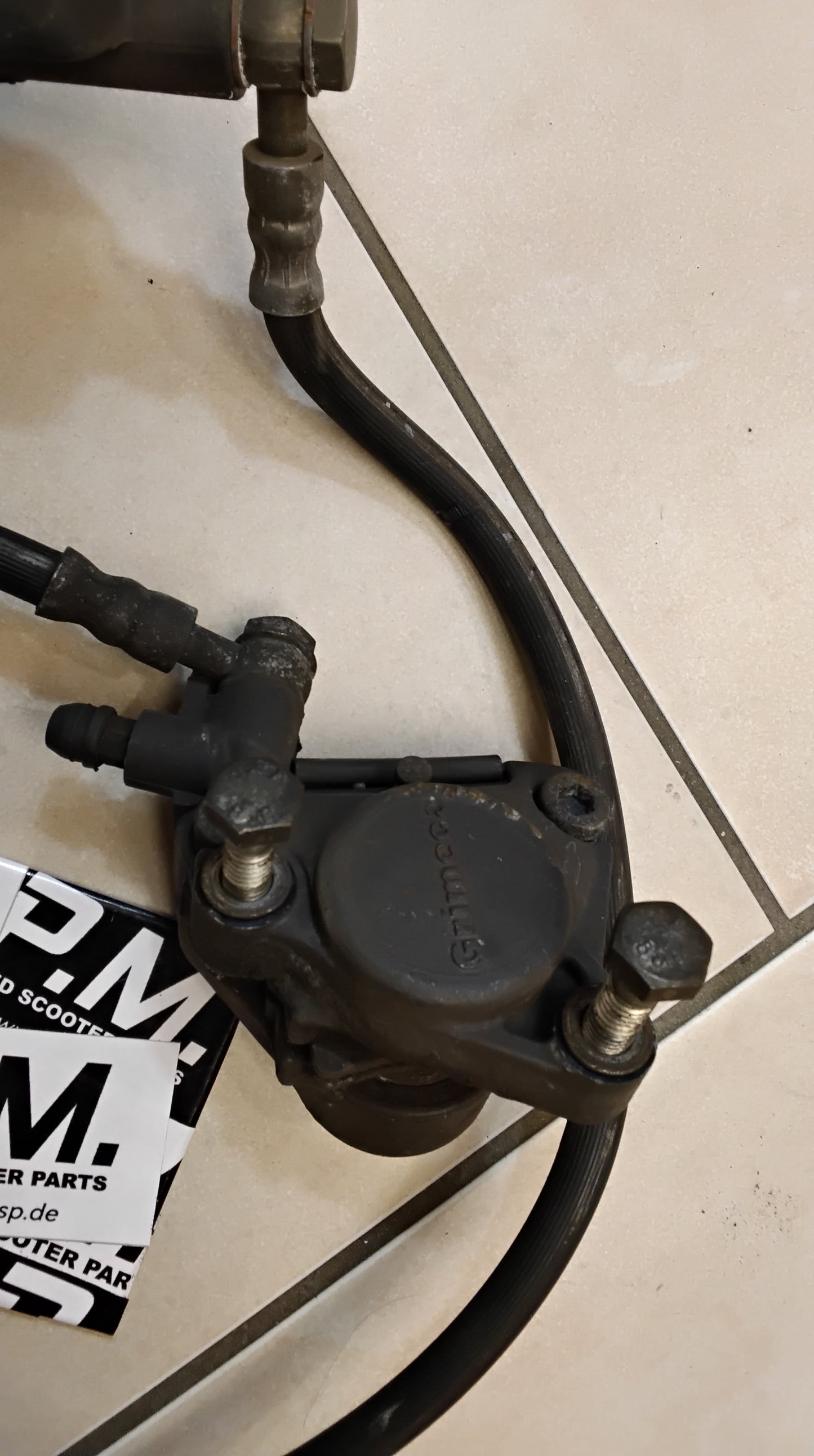 Benelli 491 Benelli K2 Bremse vorne komplett Bremssattel Bremspumpe Bremsleitung