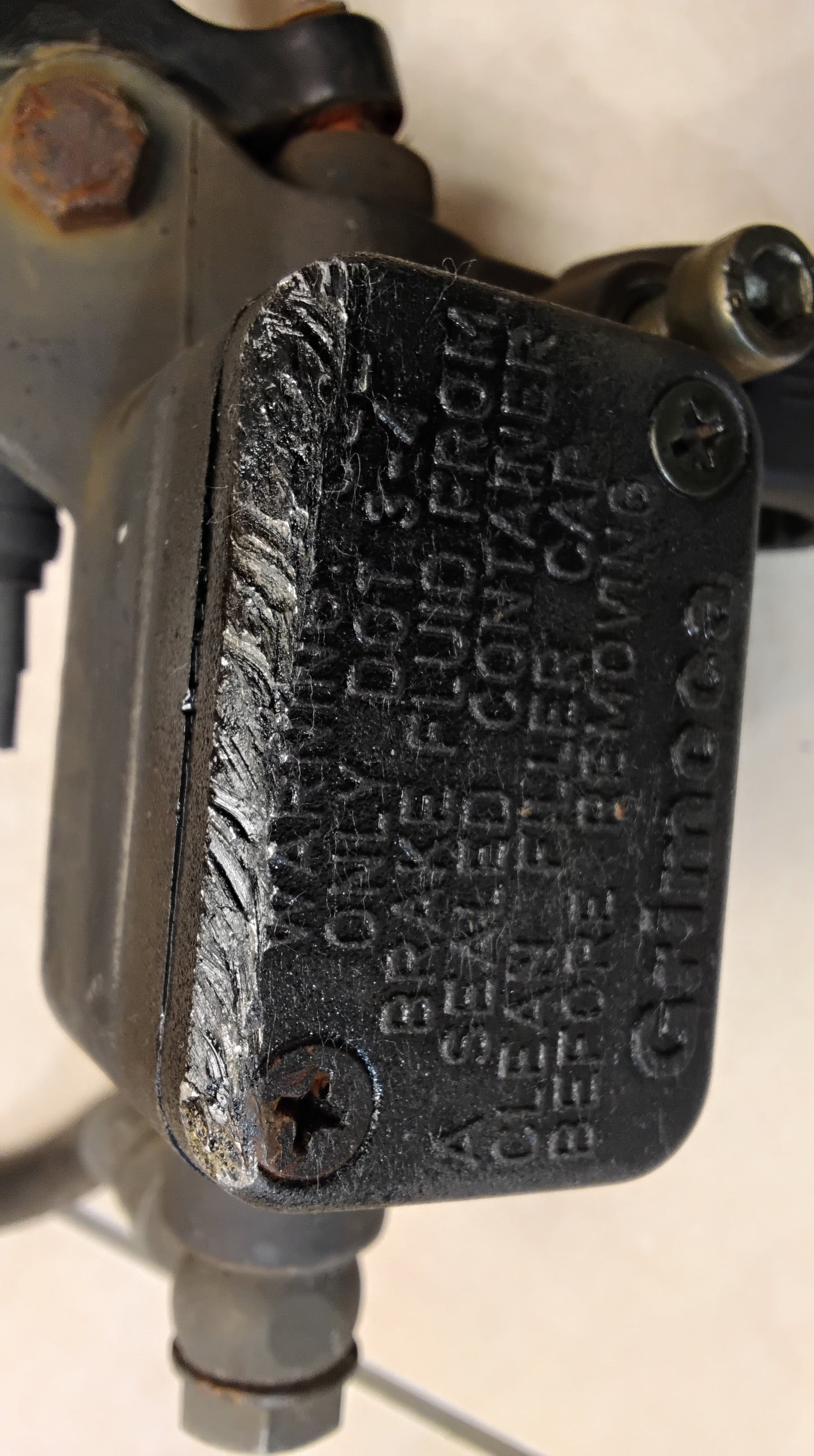 Benelli 491 Benelli K2 Bremse vorne komplett Bremssattel Bremspumpe Bremsleitung