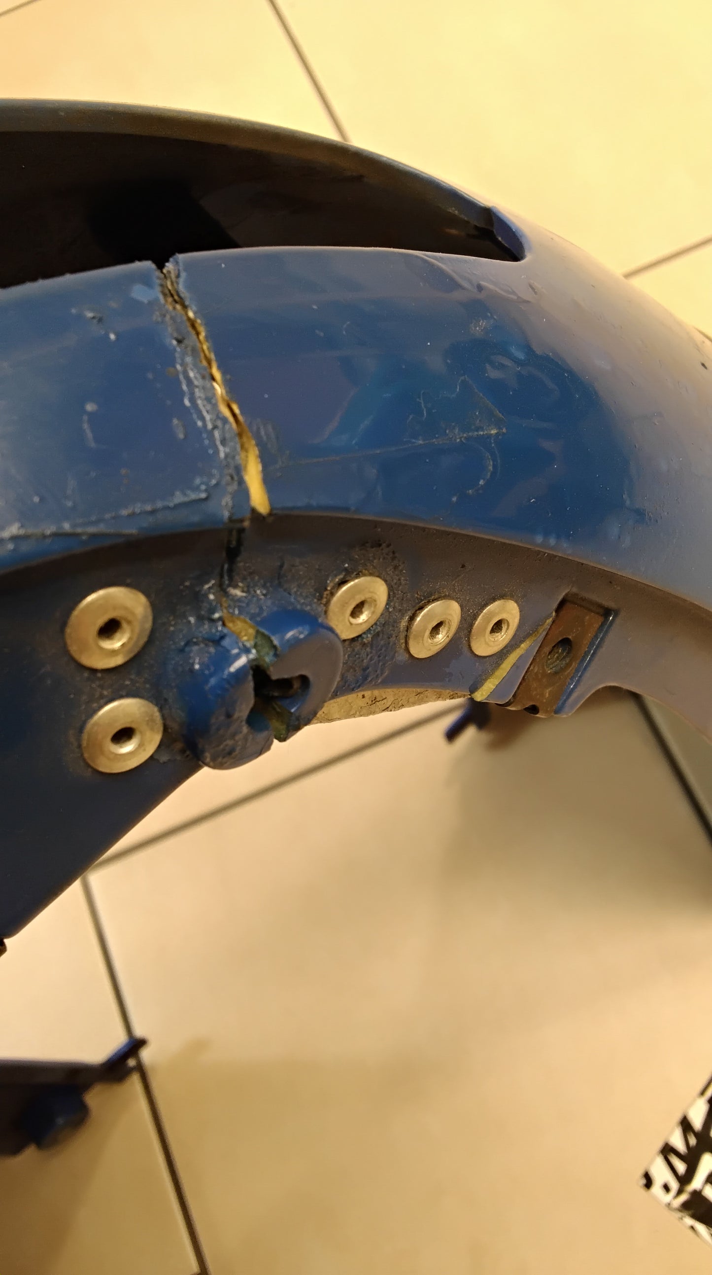 Benelli  491 Verkleidung hinten rücklichtverkleidung