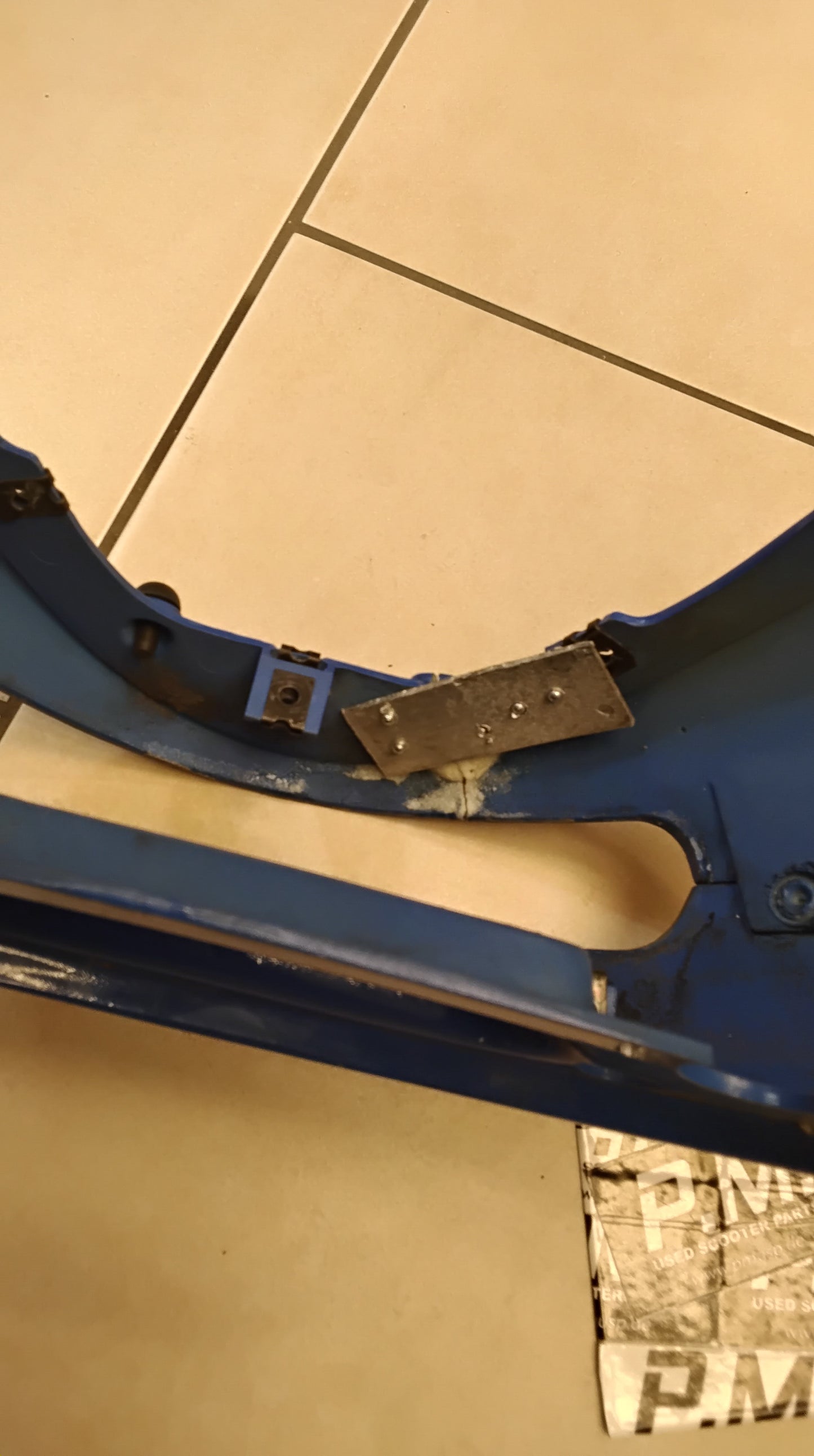 Benelli  491 Verkleidung hinten rücklichtverkleidung