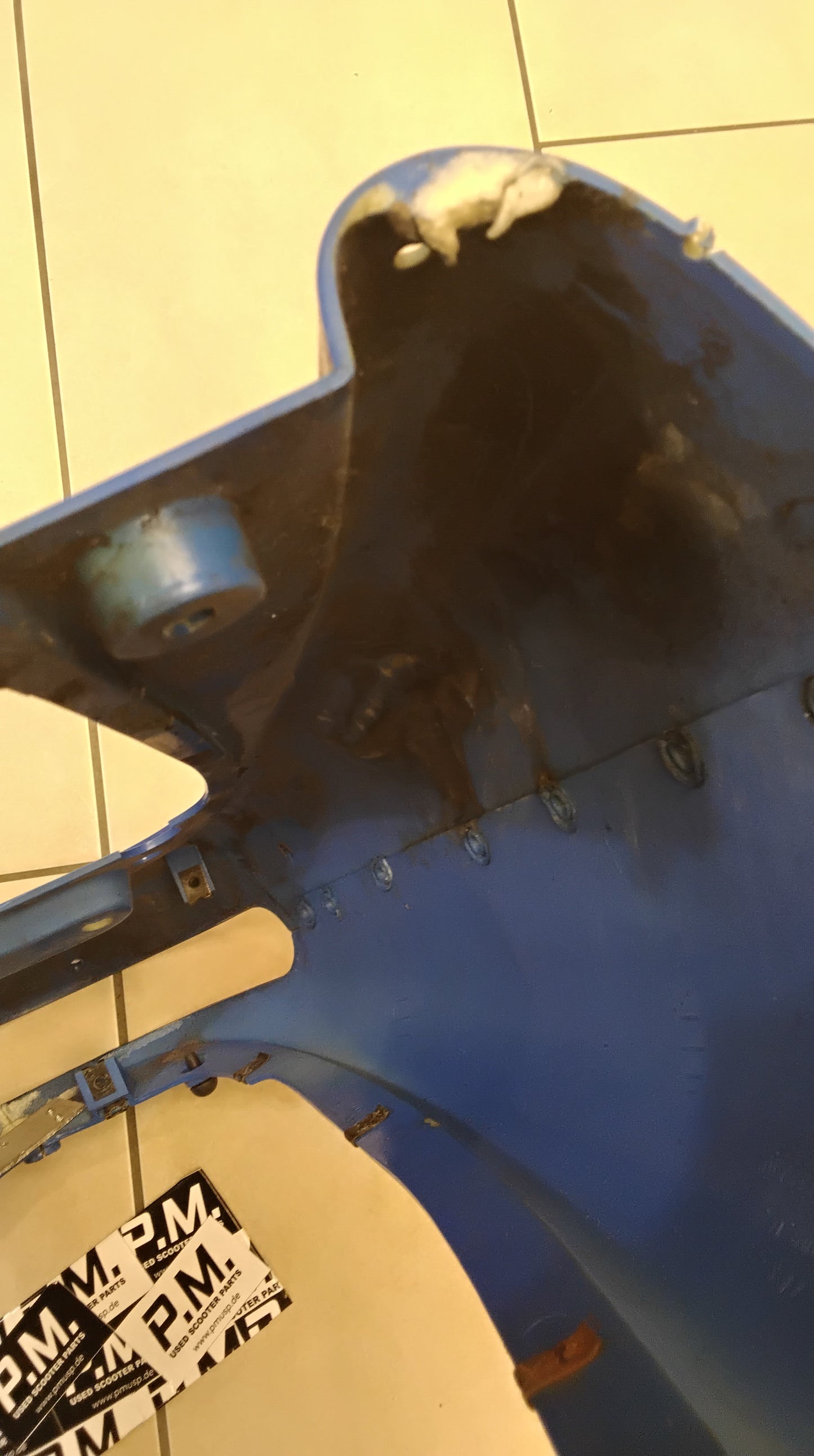 Benelli  491 Verkleidung hinten rücklichtverkleidung