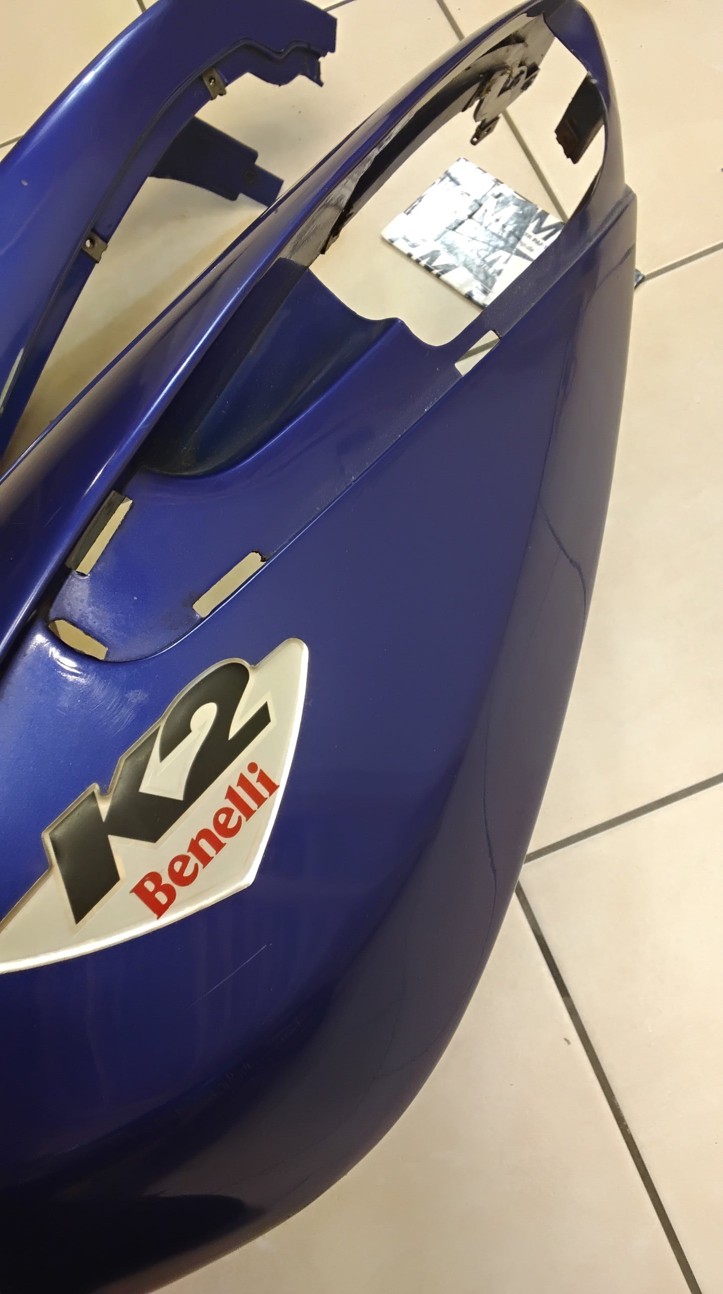Benelli K2 Seitenverkleidung Verkleidung hinten Seiten backen Plastikverkleidung hinten
