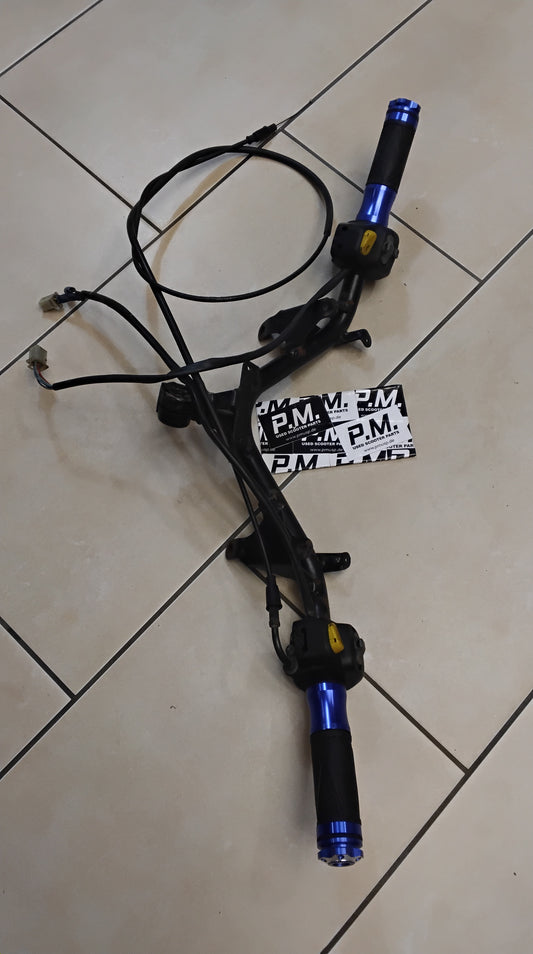 Benelli 491 Sport RR Minarelli Scheibenbremse Modelle Lenkrad schaltarmatur lenkradgriffe Gaszug Lichtschalter Bremslichtschalter Lenkrad komplett