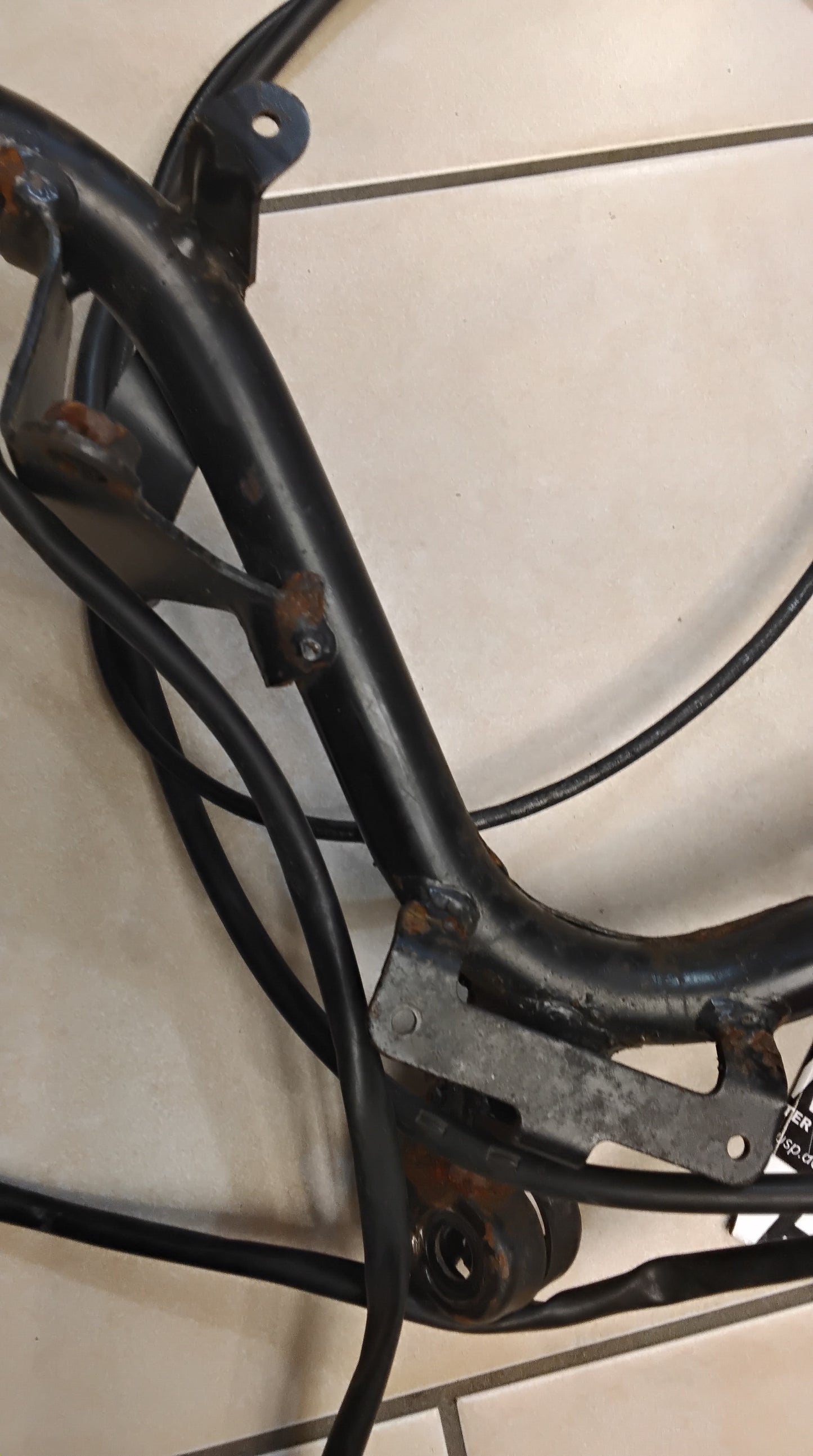Benelli 491 Sport RR Minarelli Scheibenbremse Modelle Lenkrad schaltarmatur lenkradgriffe Gaszug Lichtschalter Bremslichtschalter Lenkrad komplett