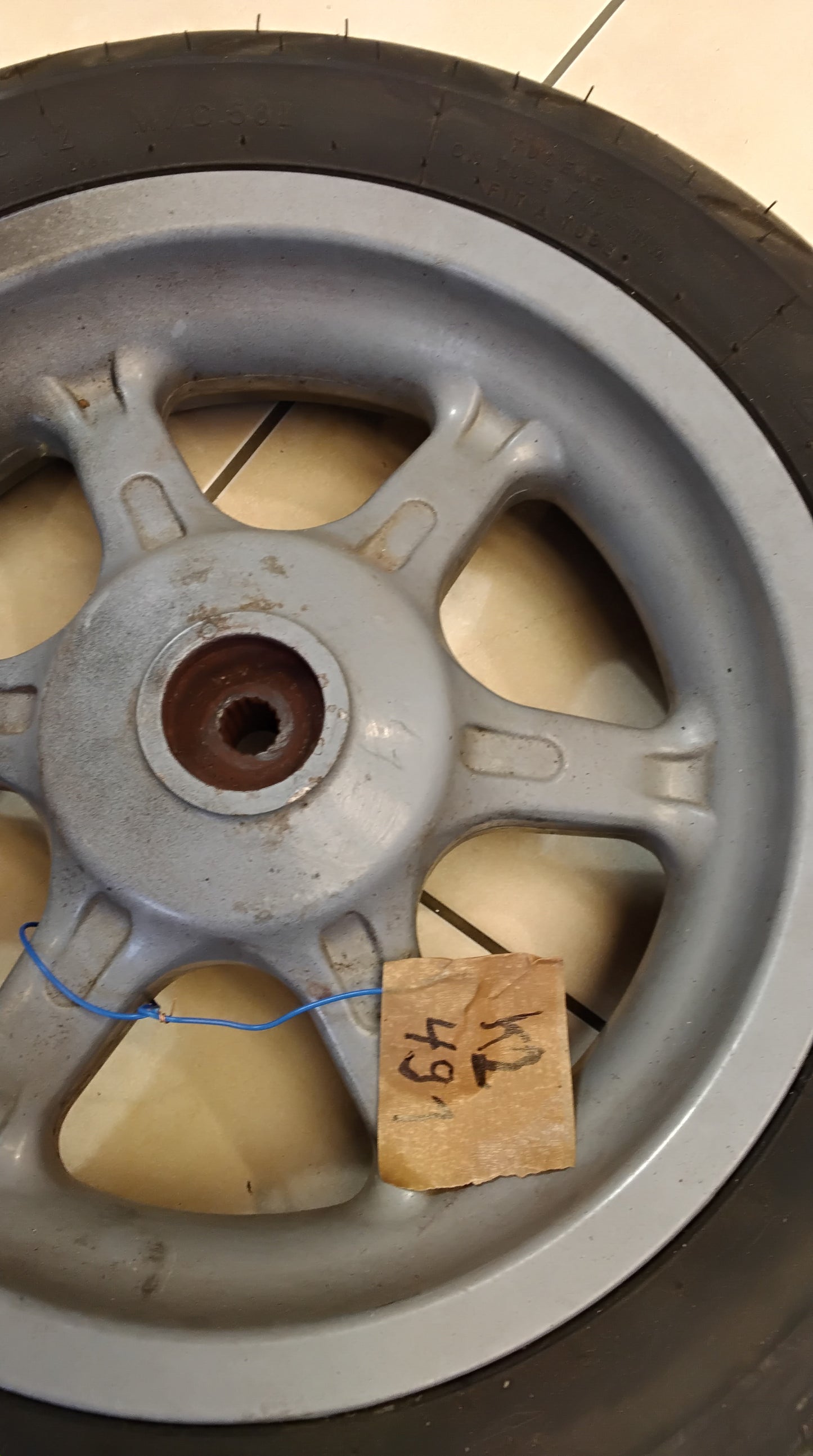 Felge hinten Trommelbremse Minarelli 12 Zoll Benelli 491 Benelli K2 Hinterrad Trommelbremse Hinterrad