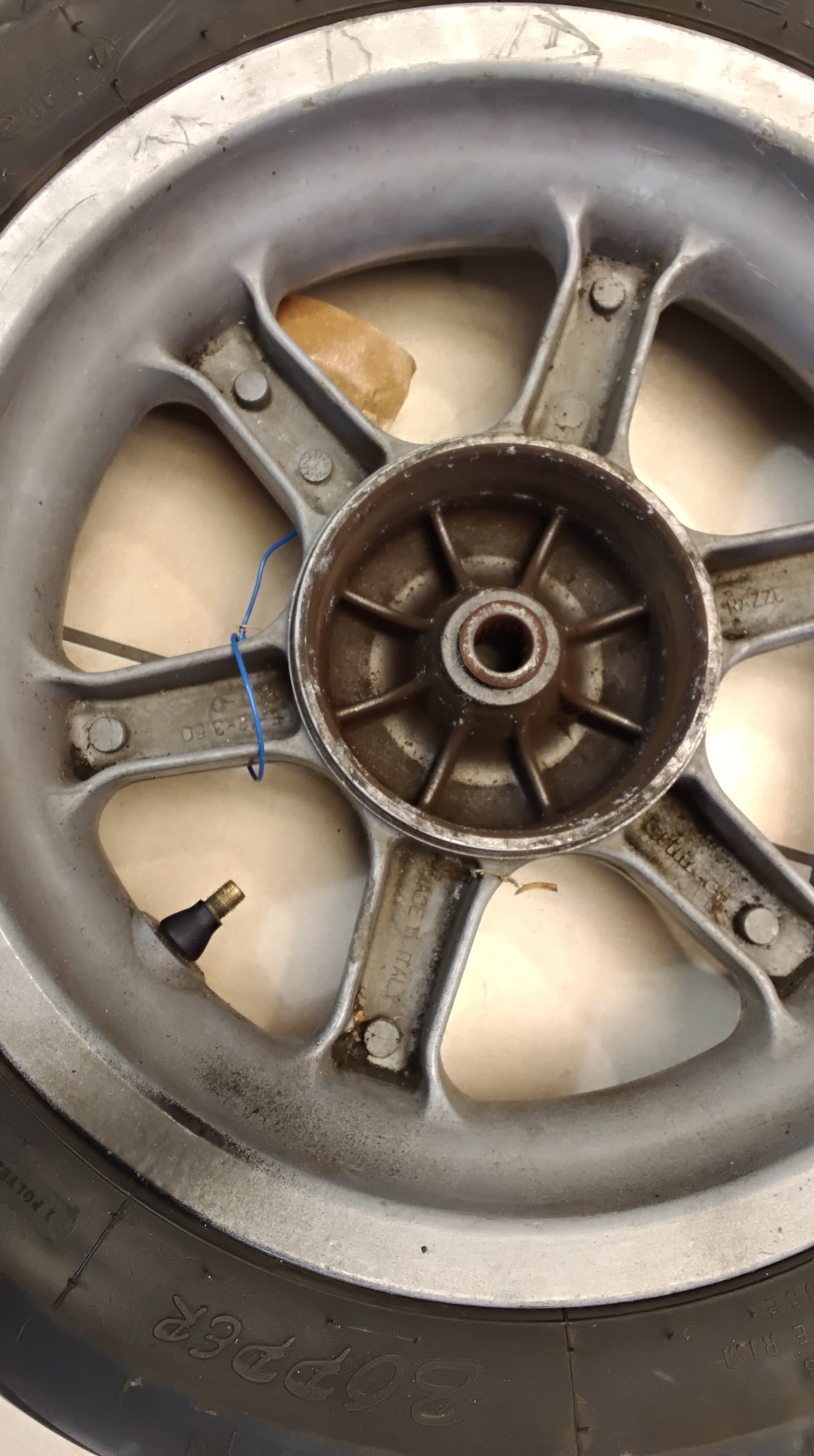 Felge hinten Trommelbremse Minarelli 12 Zoll Benelli 491 Benelli K2 Hinterrad Trommelbremse Hinterrad