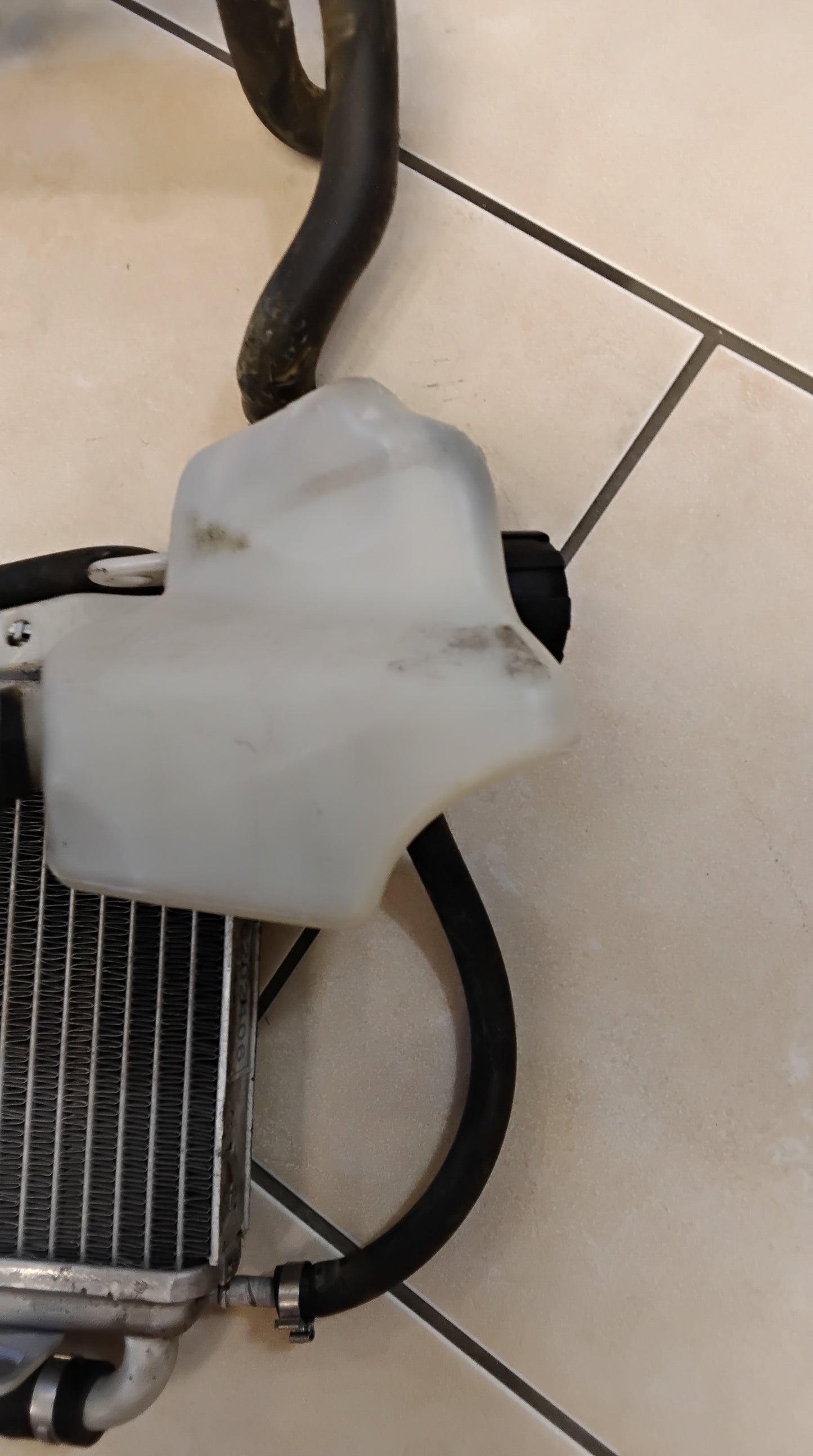 Aprilia sr 50 Factory Piaggio Kühler mit Schläuche Ausgleichsbehälter komplett