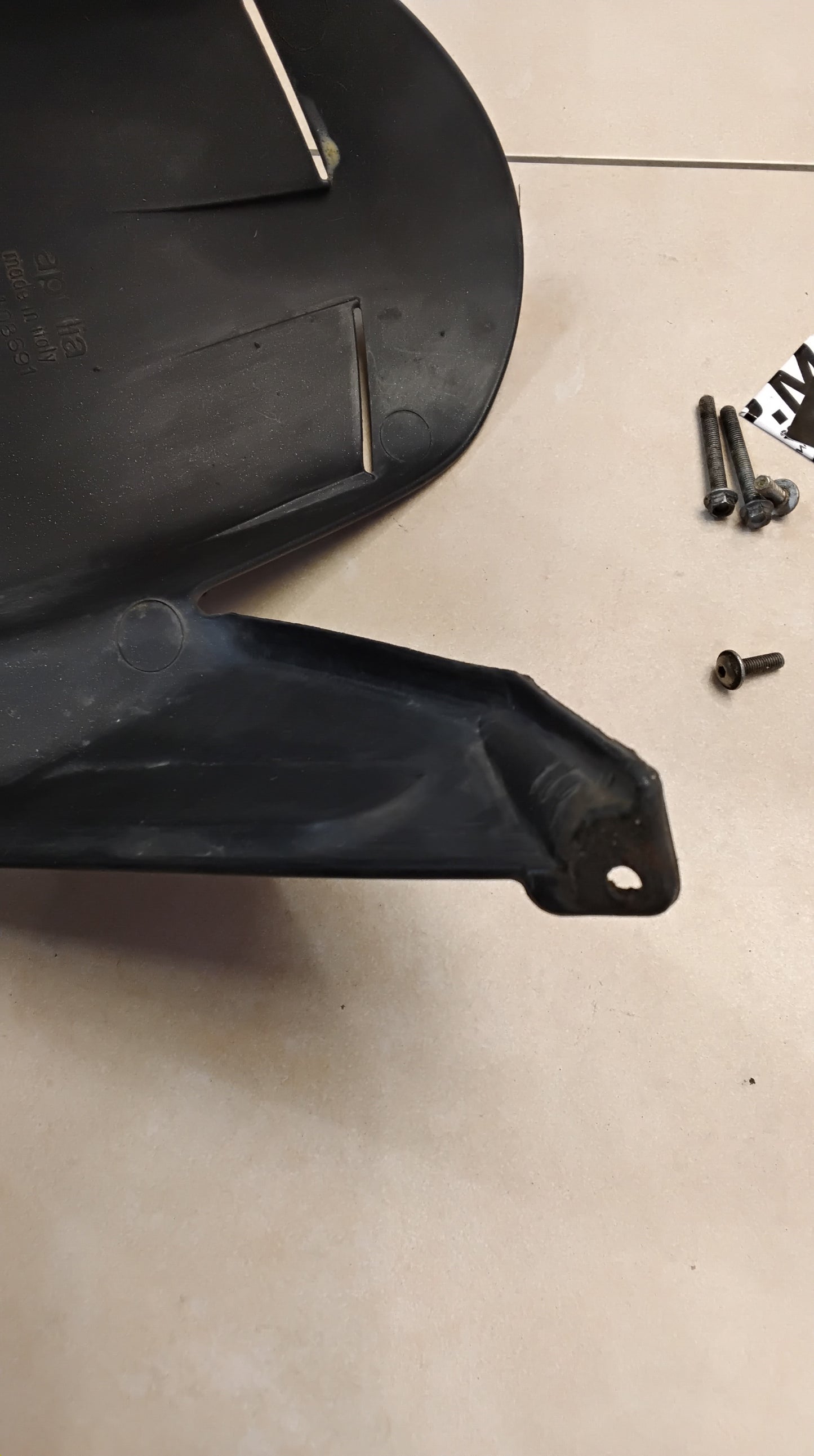 Aprilia sr 50 factory Kotflügel Spritzschutz vorne