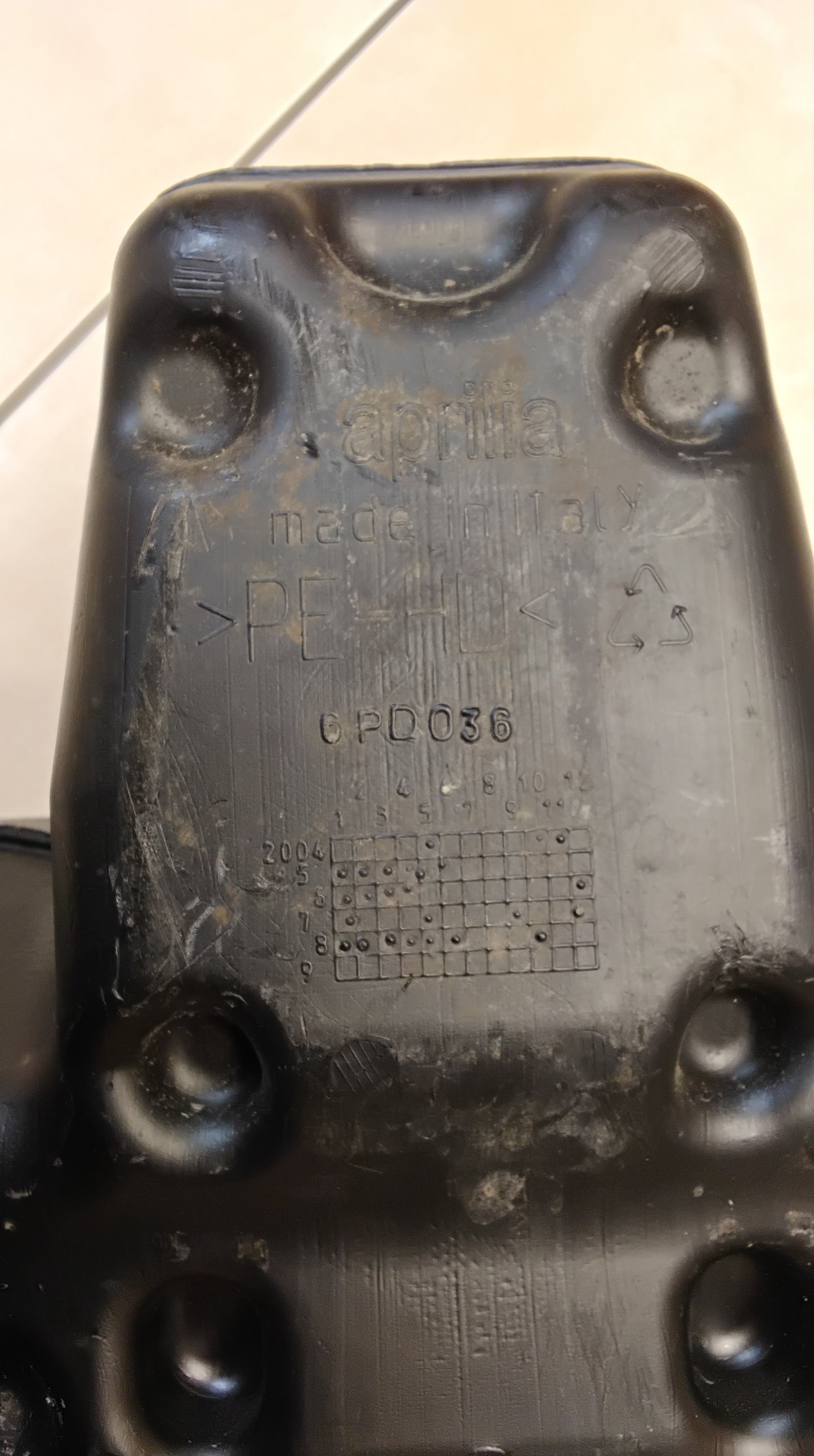 Aprilia sr 50 Factory Piaggio Di-Tech Benzintank Tank Original