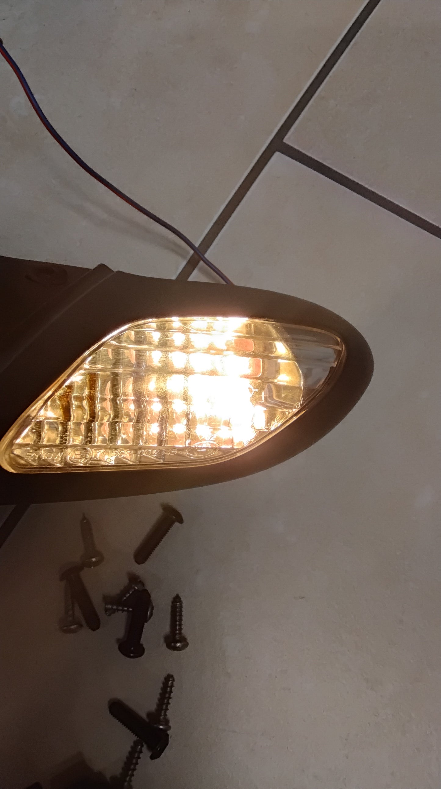 Aprilia sr 50 Factory Lenkradverkleidung komplett Blinker vorne links rechts Lenkradverkleidung außen