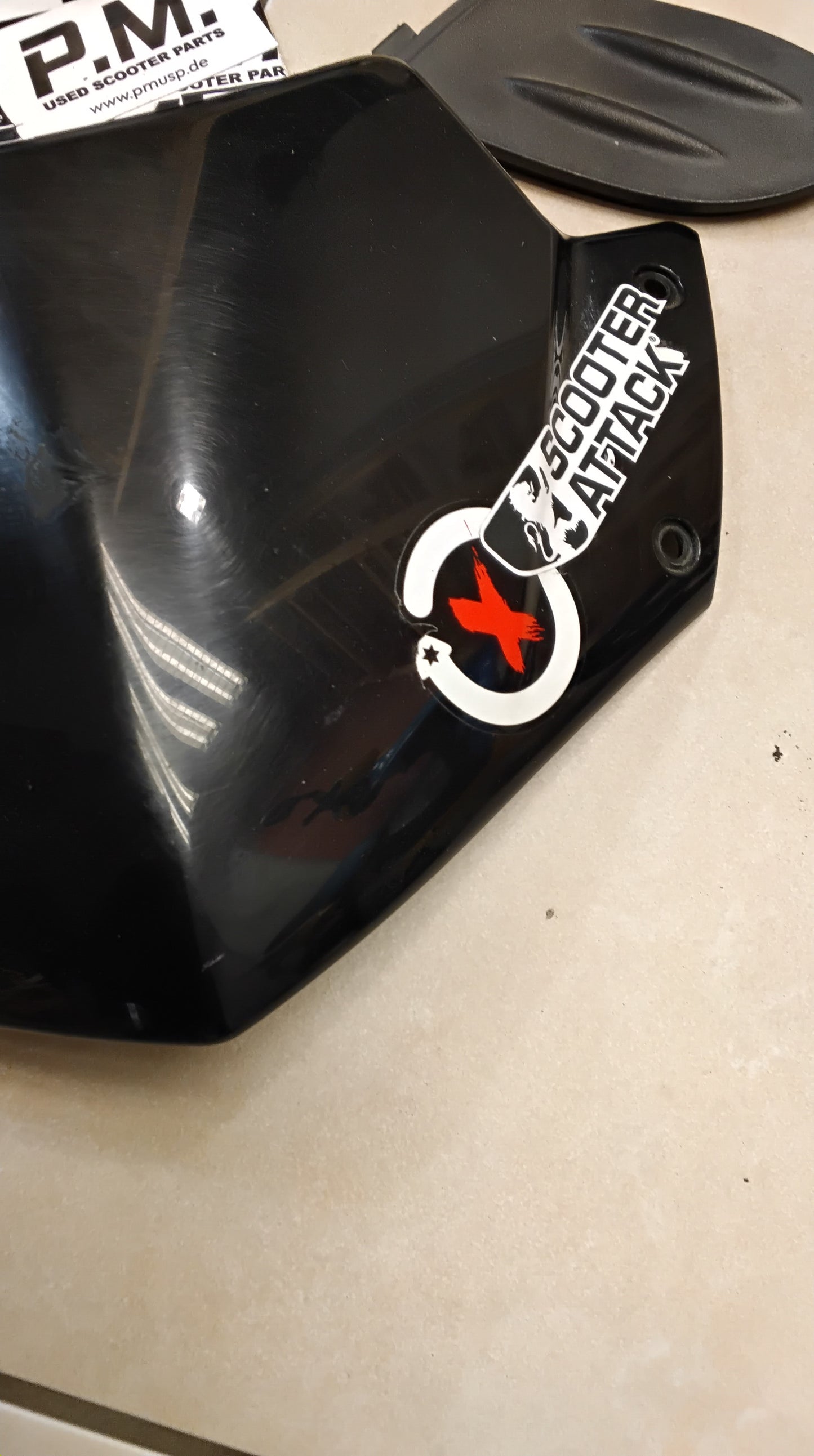 Aprilia sr 50 Factory Lenkradverkleidung komplett Blinker vorne links rechts Lenkradverkleidung außen