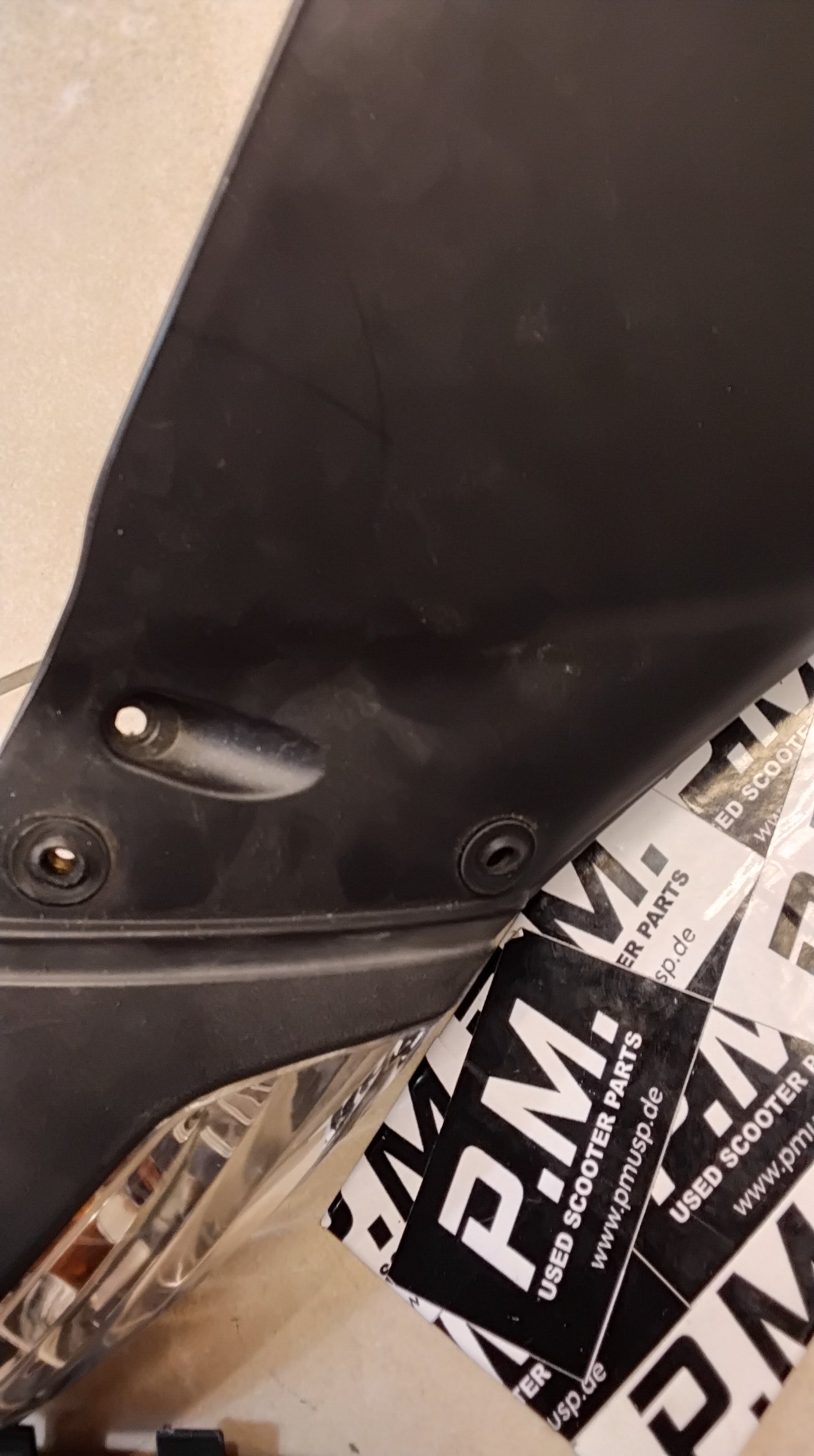 Aprilia sr 50 Factory Lenkradverkleidung komplett Blinker vorne links rechts Lenkradverkleidung außen