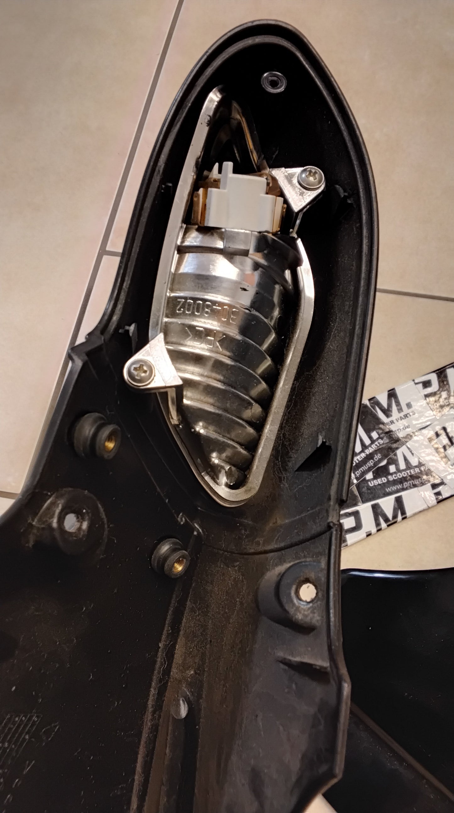 Aprilia sr 50 Factory Lenkradverkleidung komplett Blinker vorne links rechts Lenkradverkleidung außen