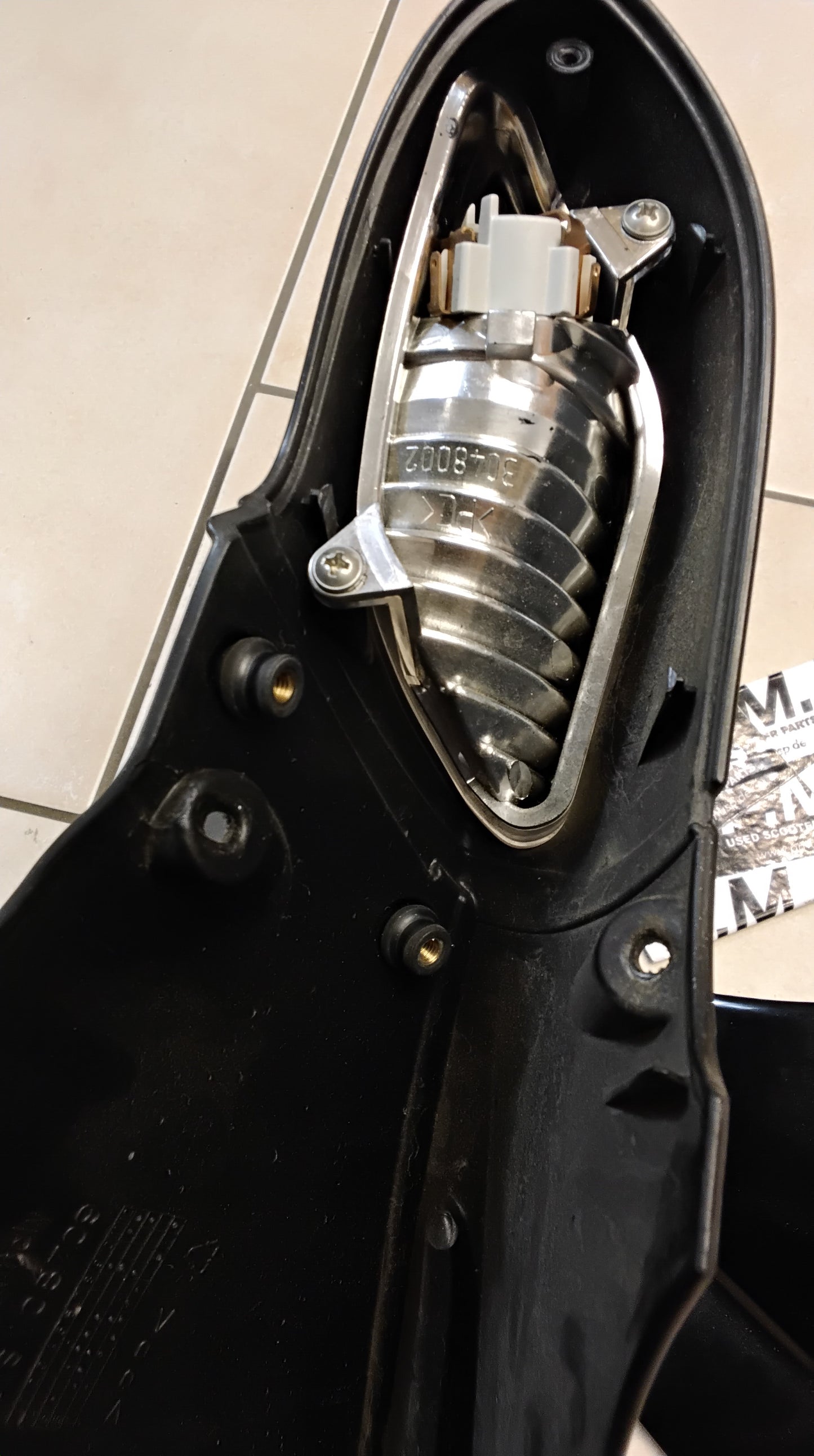 Aprilia sr 50 Factory Lenkradverkleidung komplett Blinker vorne links rechts Lenkradverkleidung außen