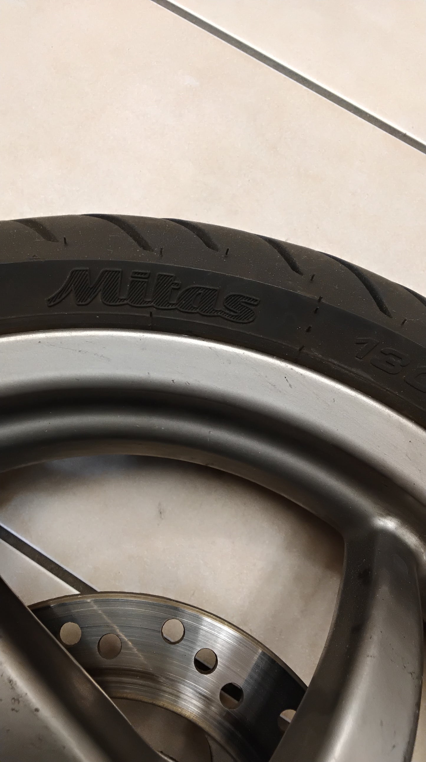 Aprilia sr 50 Factory Piaggio Di-Tech Felge hinten Hinterrad