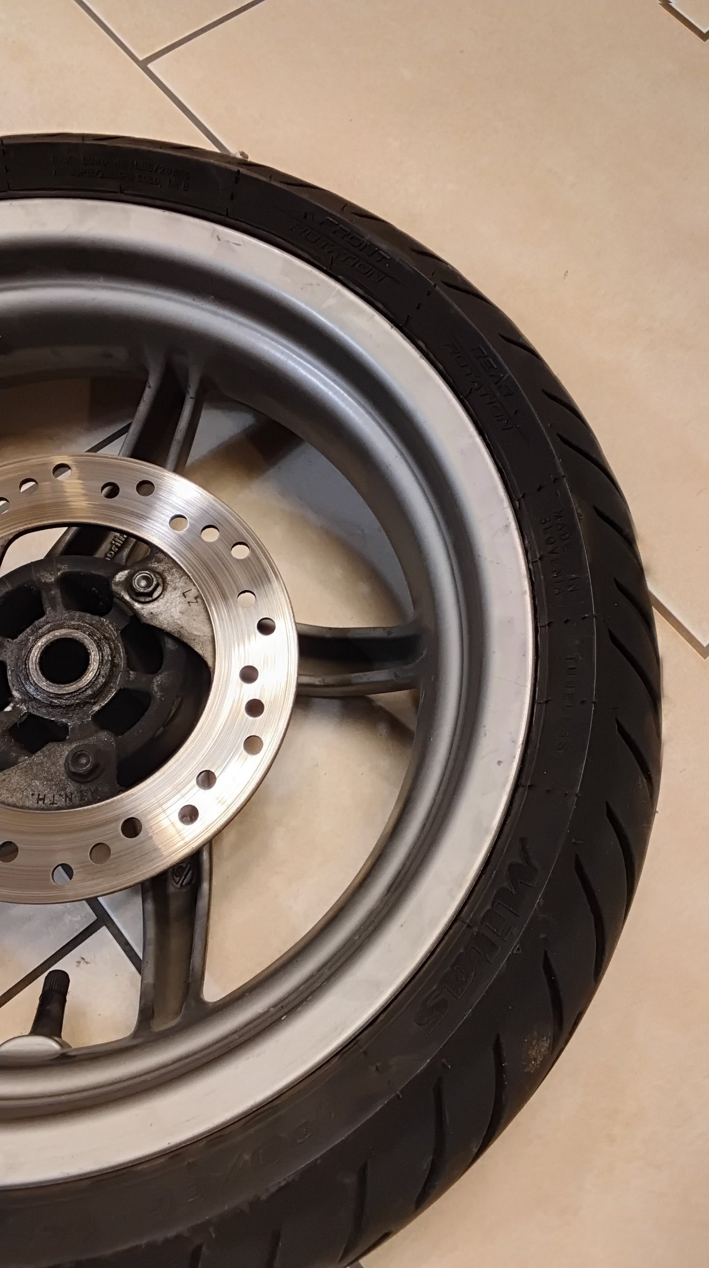 Aprilia sr 50 Factory Piaggio Di-Tech Felge hinten Hinterrad