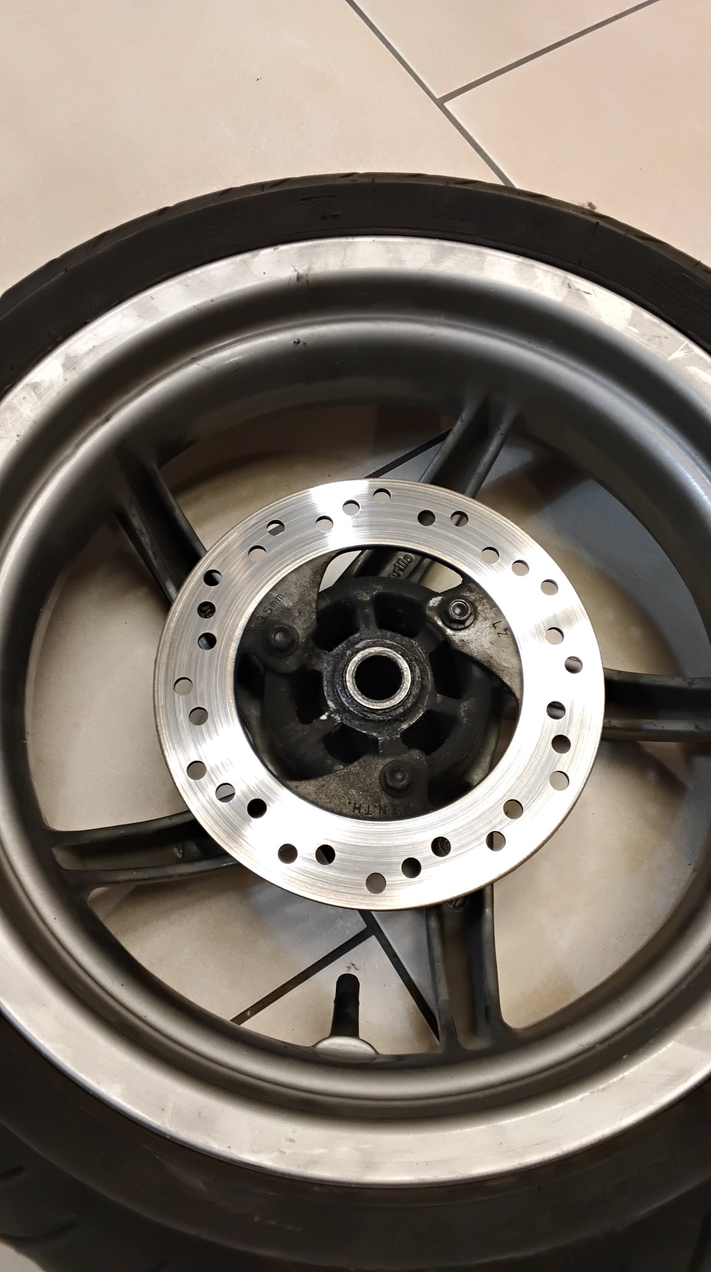 Aprilia sr 50 Factory Piaggio Di-Tech Felge hinten Hinterrad
