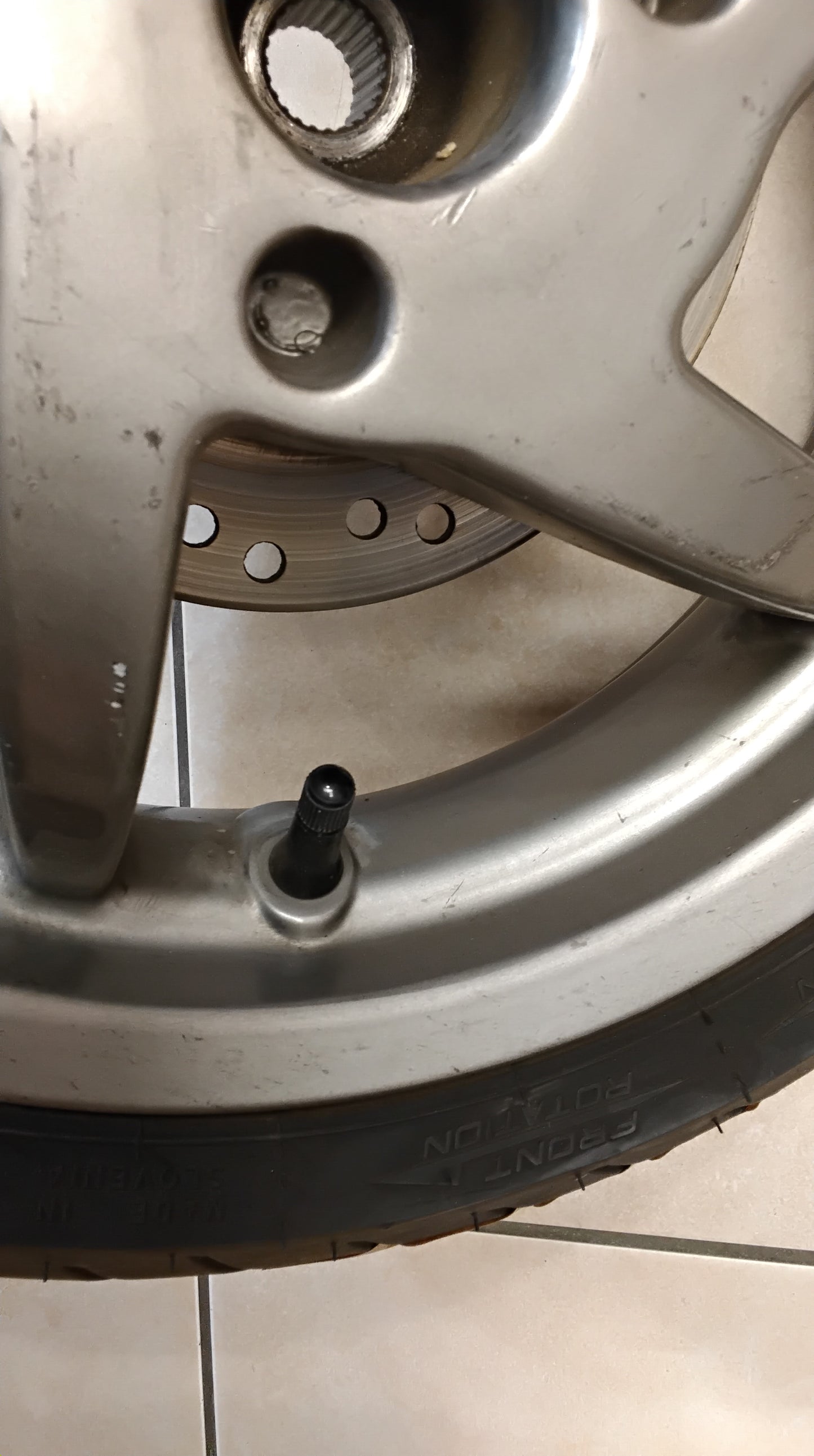 Aprilia sr 50 Factory Piaggio Di-Tech Felge hinten Hinterrad
