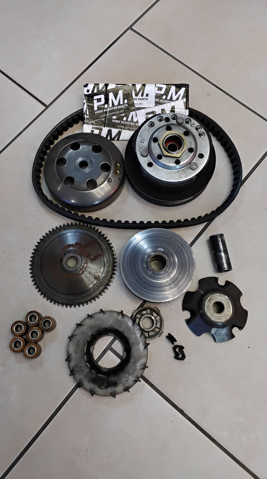 Piaggio Zip SP1 Piaggio Sfera Piaggio free 127 mm Wandler komplett Antrieb CVT Kupplung Keilriemen Variomatik