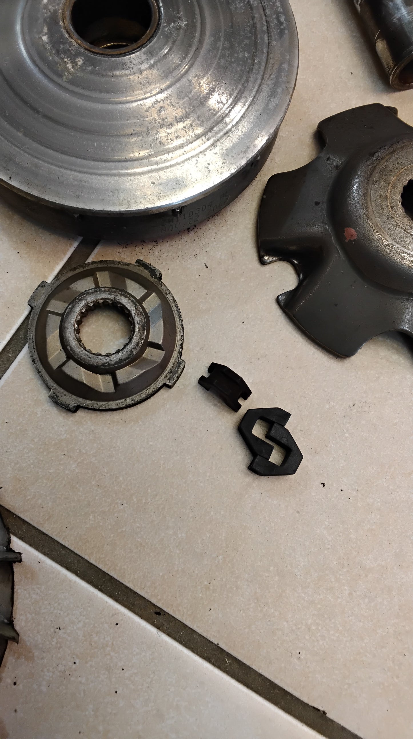 Piaggio Zip SP1 Piaggio Sfera Piaggio free 127 mm Wandler komplett Antrieb CVT Kupplung Keilriemen Variomatik