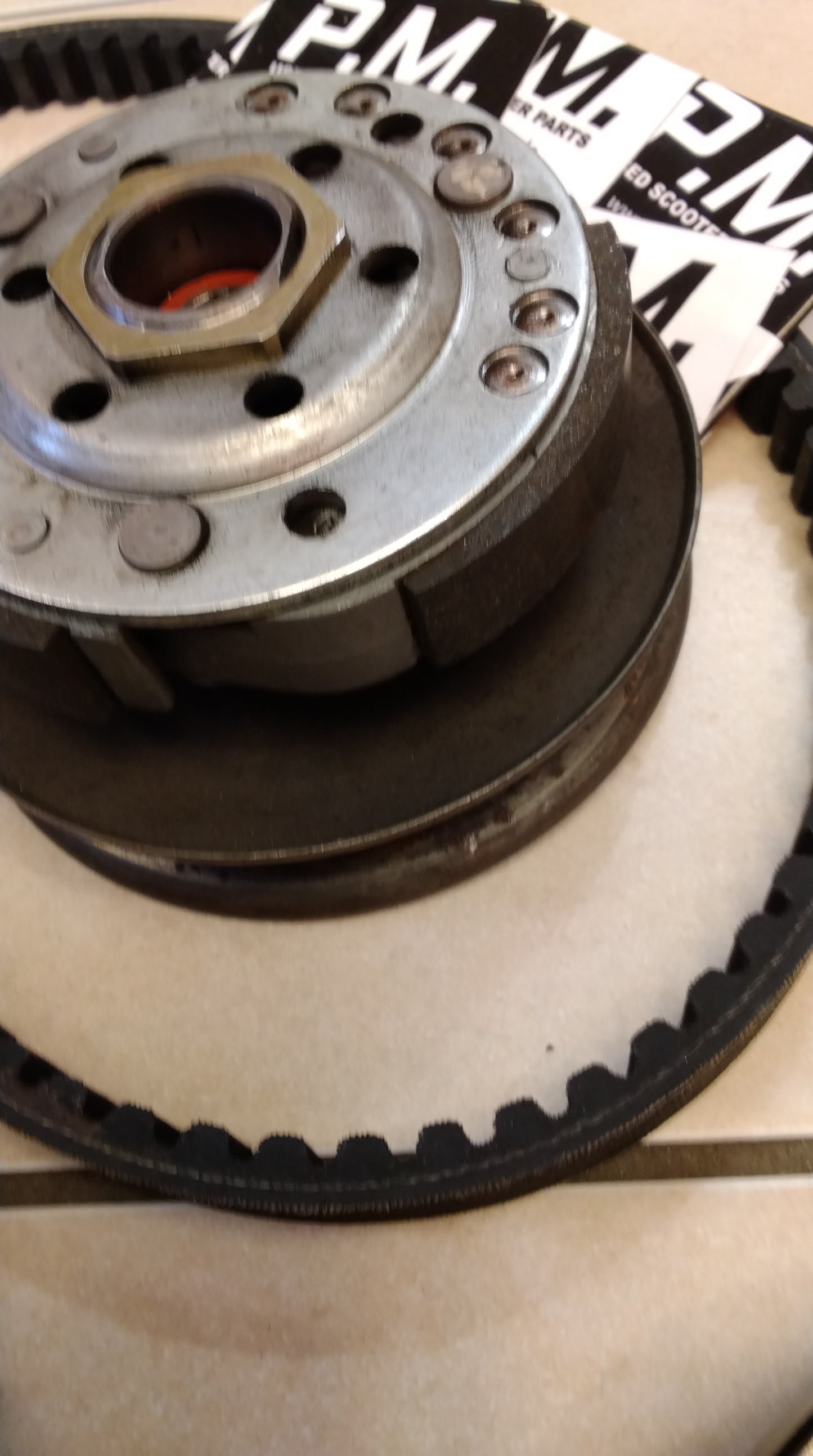 Piaggio Zip SP1 Piaggio Sfera Piaggio free 127 mm Wandler komplett Antrieb CVT Kupplung Keilriemen Variomatik