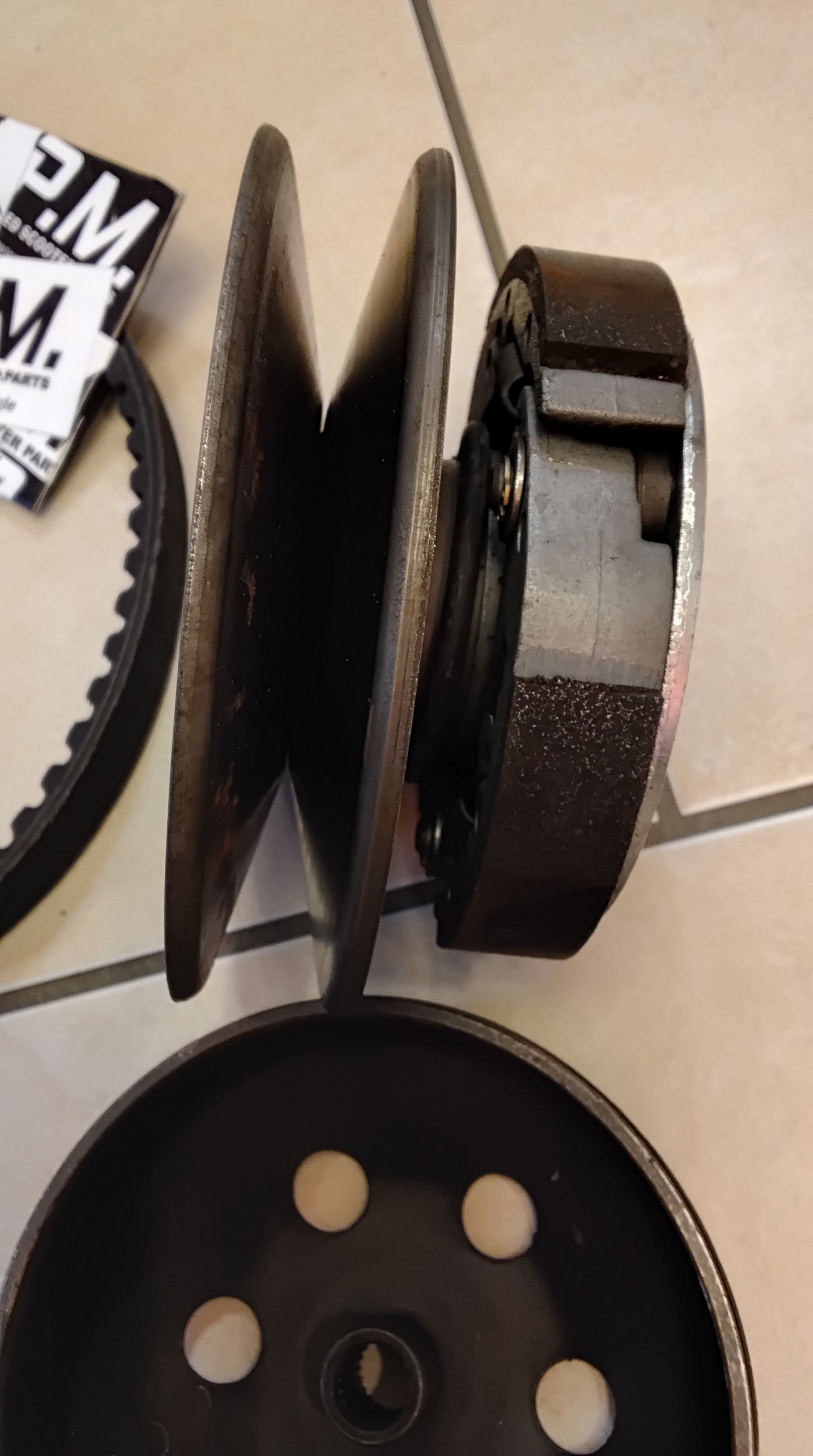 Piaggio Zip SP1 Piaggio Sfera Piaggio free 127 mm Wandler komplett Antrieb CVT Kupplung Keilriemen Variomatik