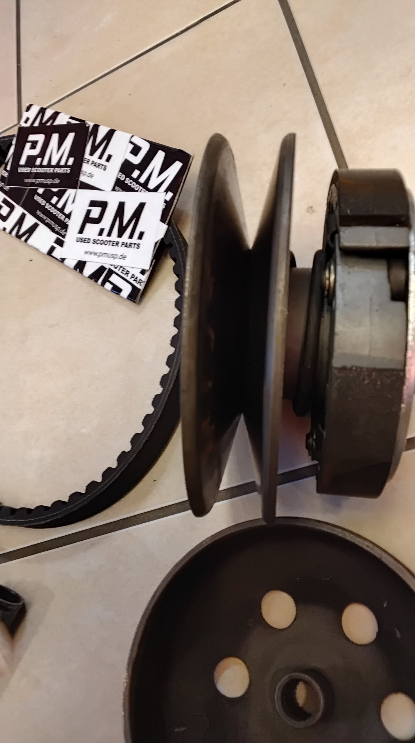 Piaggio Zip SP1 Piaggio Sfera Piaggio free 127 mm Wandler komplett Antrieb CVT Kupplung Keilriemen Variomatik