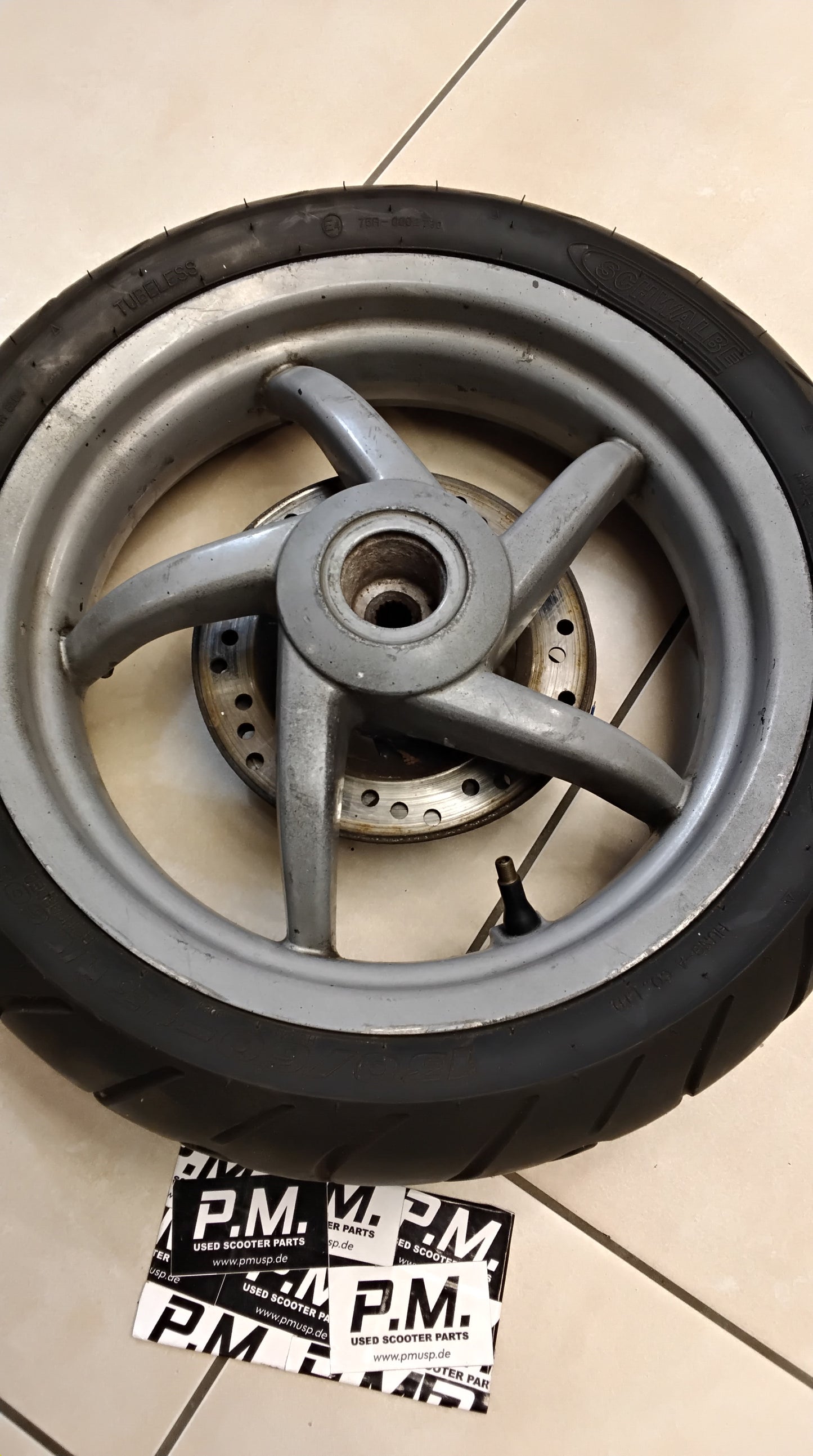 Felge hinten Minarelli Aprilia sr 50 Scheibenbremse