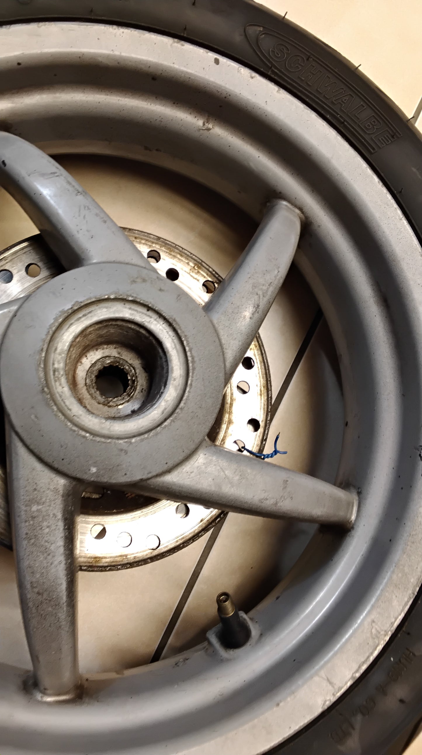 Felge hinten Minarelli Aprilia sr 50 Scheibenbremse