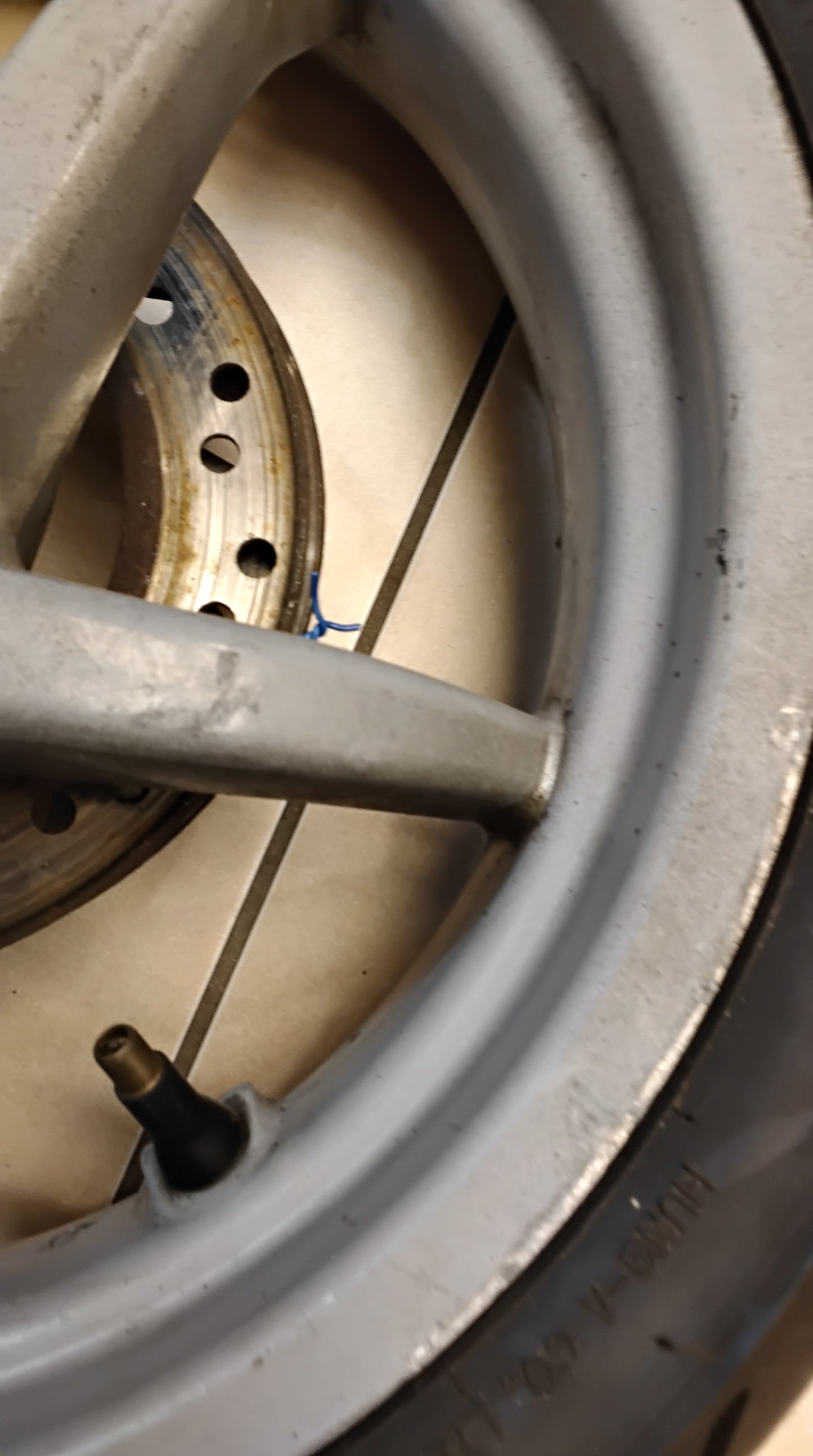 Felge hinten Minarelli Aprilia sr 50 Scheibenbremse