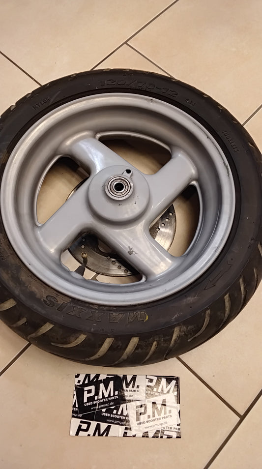 Malaguti F15 Firefox Felge mit Bremsscheibe original Vorderrad