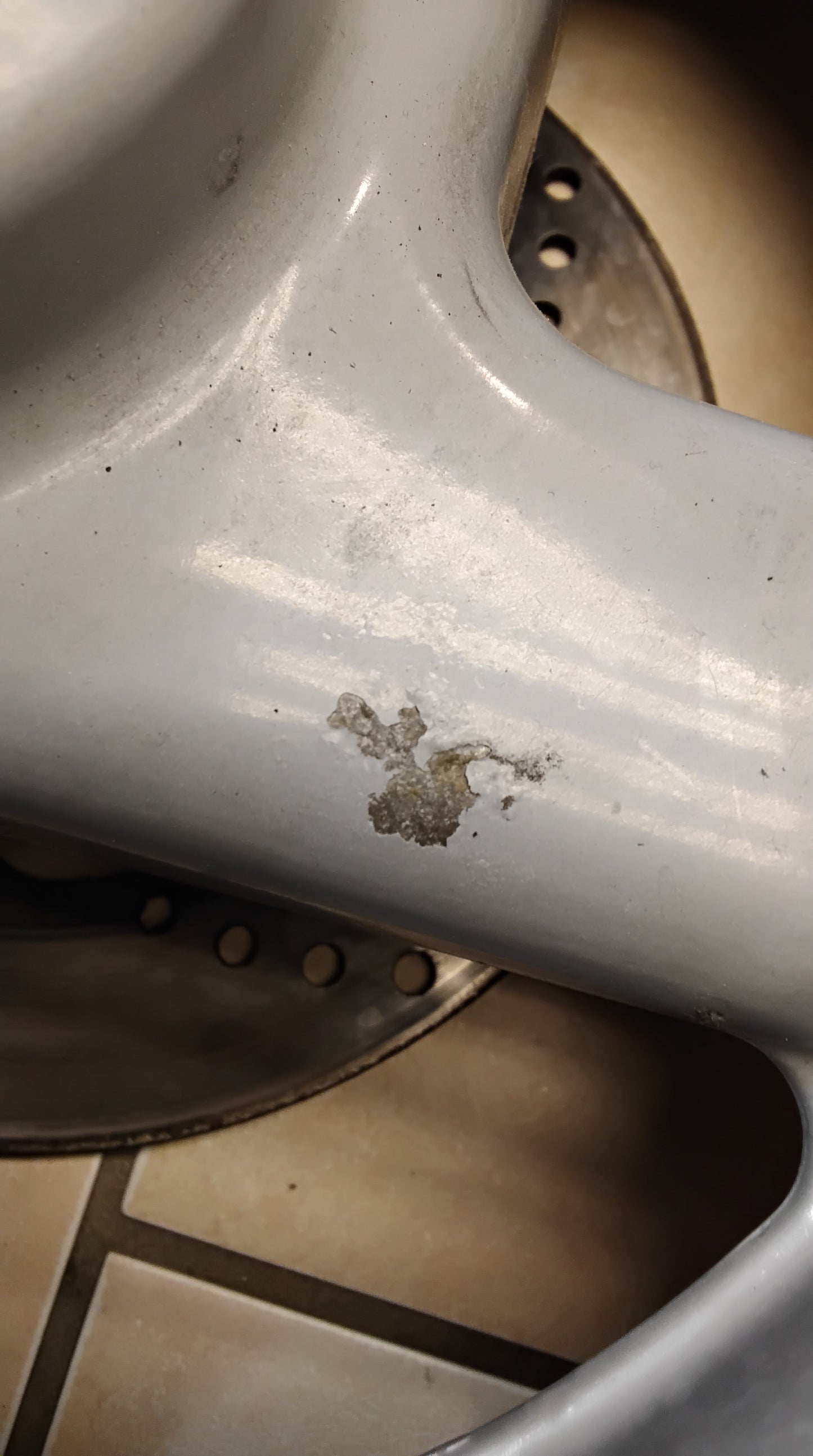 Malaguti F15 Firefox Felge mit Bremsscheibe original Vorderrad